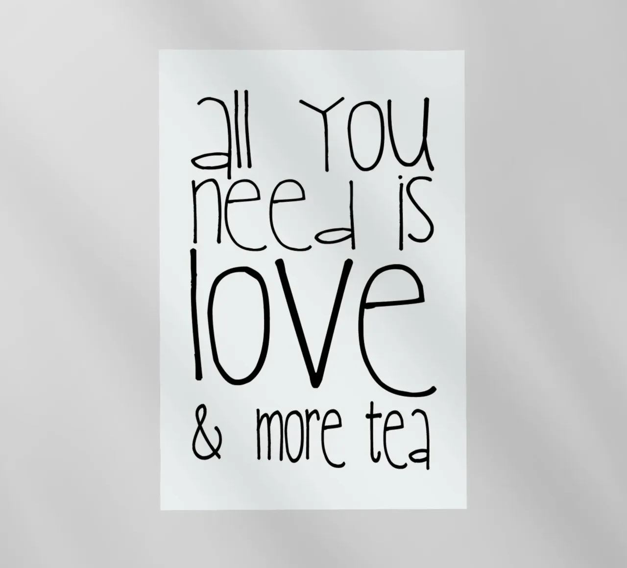 All you need is Love and Tea pellicola backlit da Monika Strigel