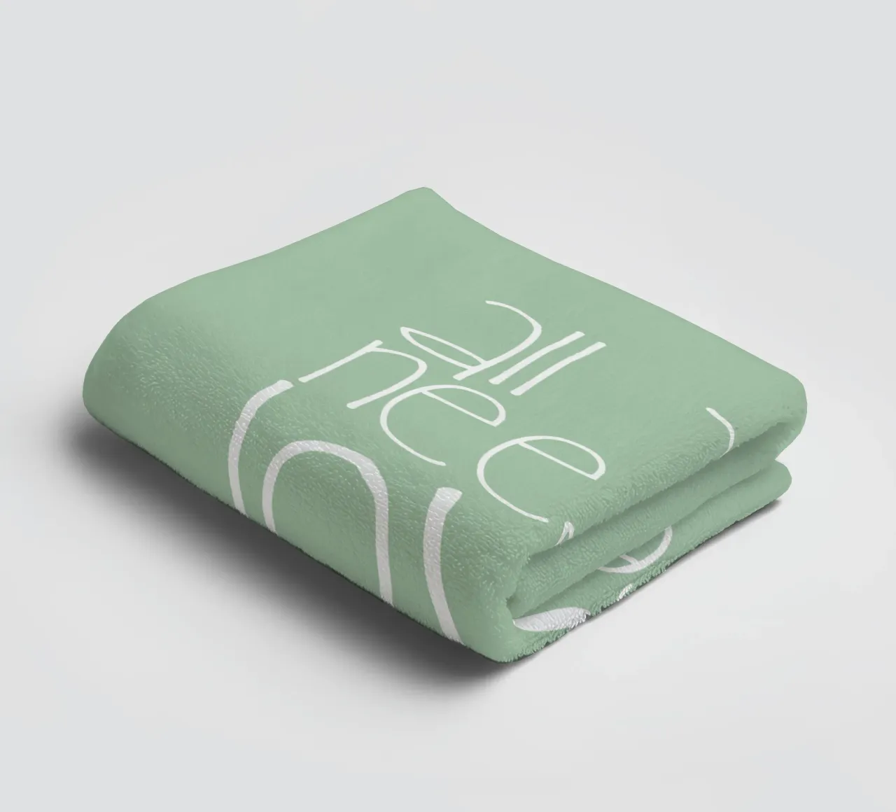 All you need is Love and Tea asciugamano da bagno da Monika Strigel