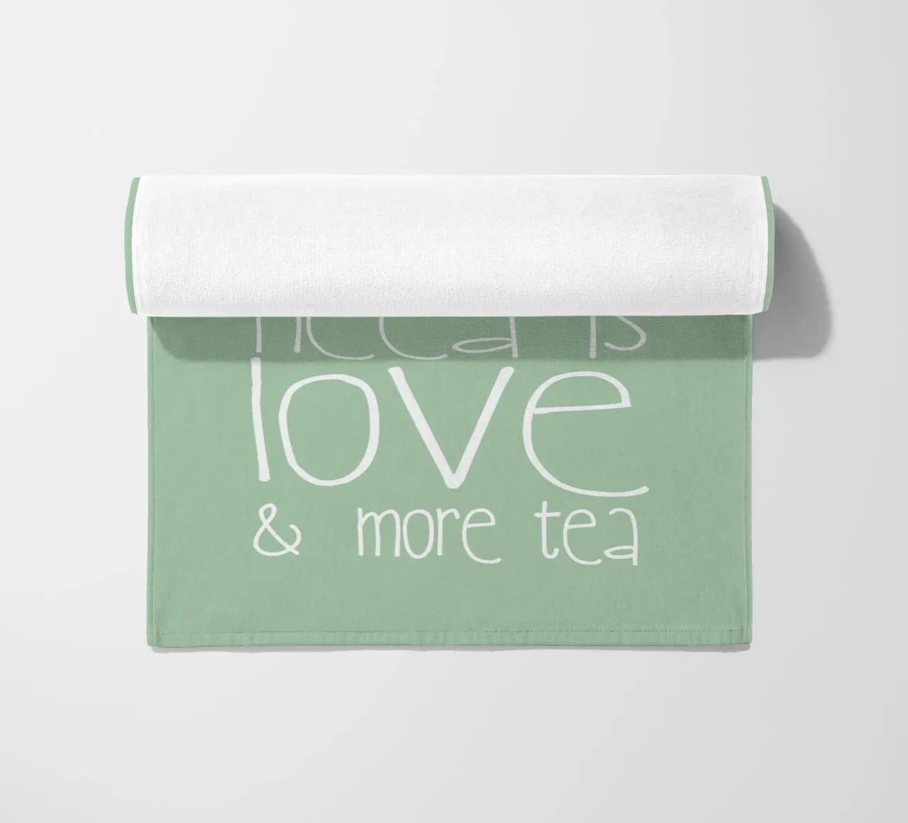 All you need is Love and Tea telo mare da Monika Strigel