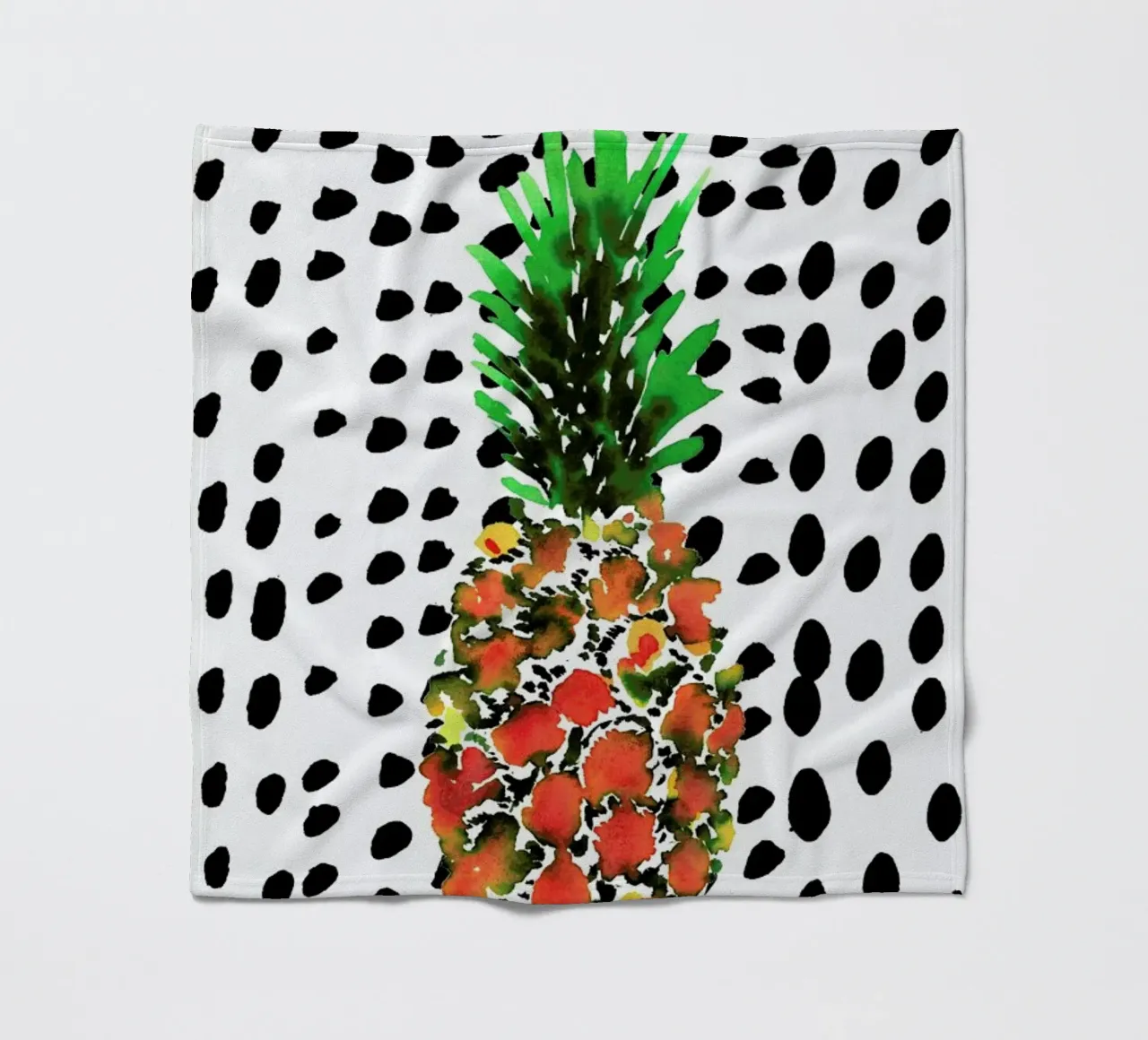 Pineapple fleecedeken van Amy Sia