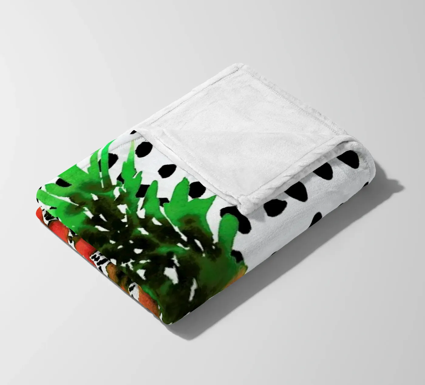 Pineapple fleece blanket by Amy Sia