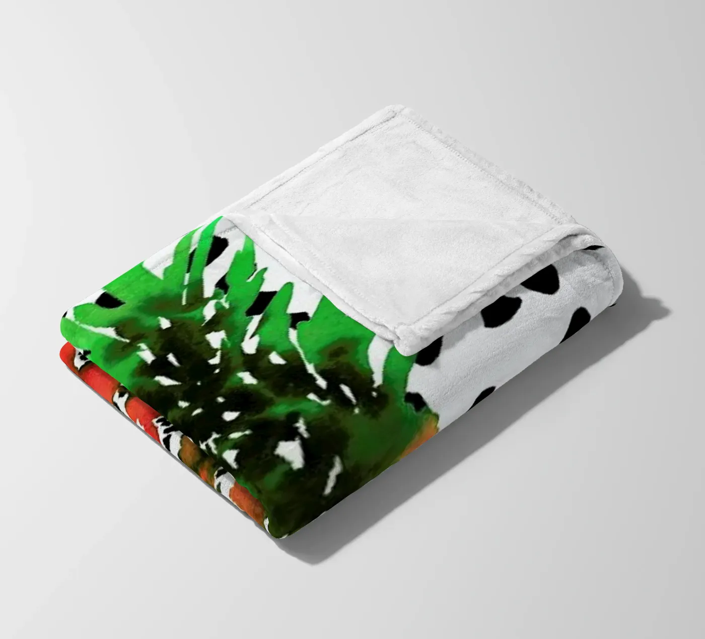 Pineapple fleece blanket by Amy Sia