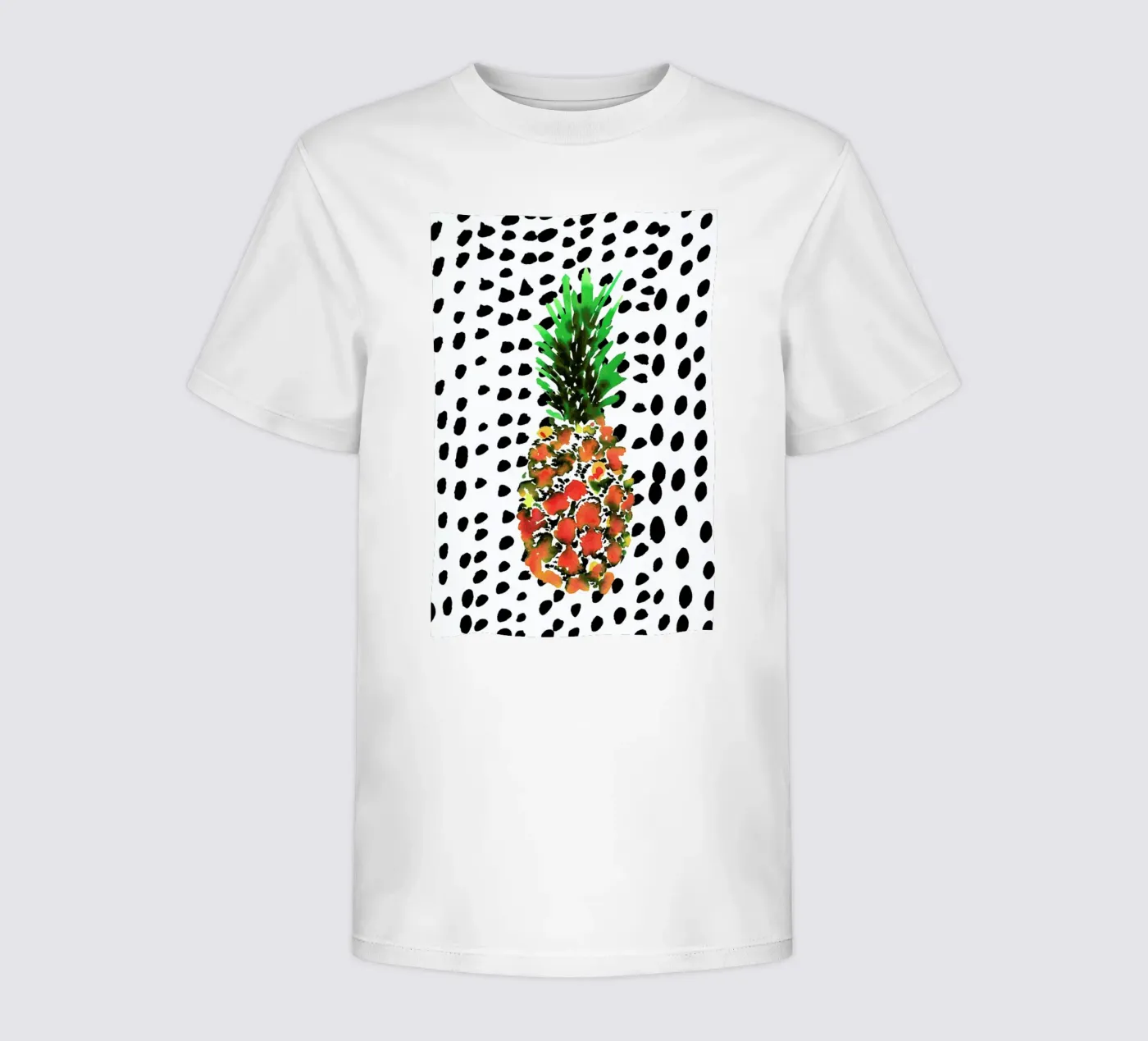 Pineapple kinder t-shirt van Amy Sia