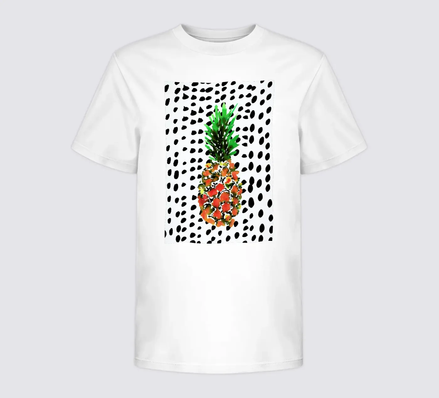 Pineapple t-shirt bambini da Amy Sia