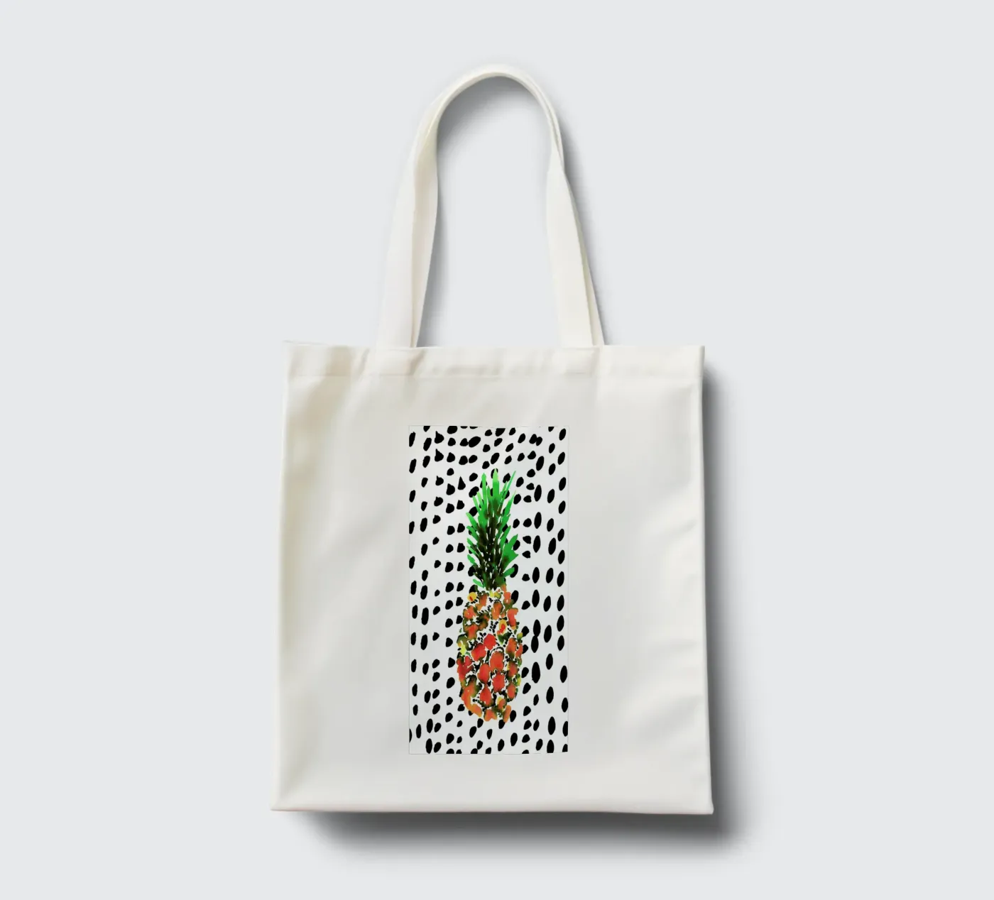 Pineapple borsa in juta da Amy Sia