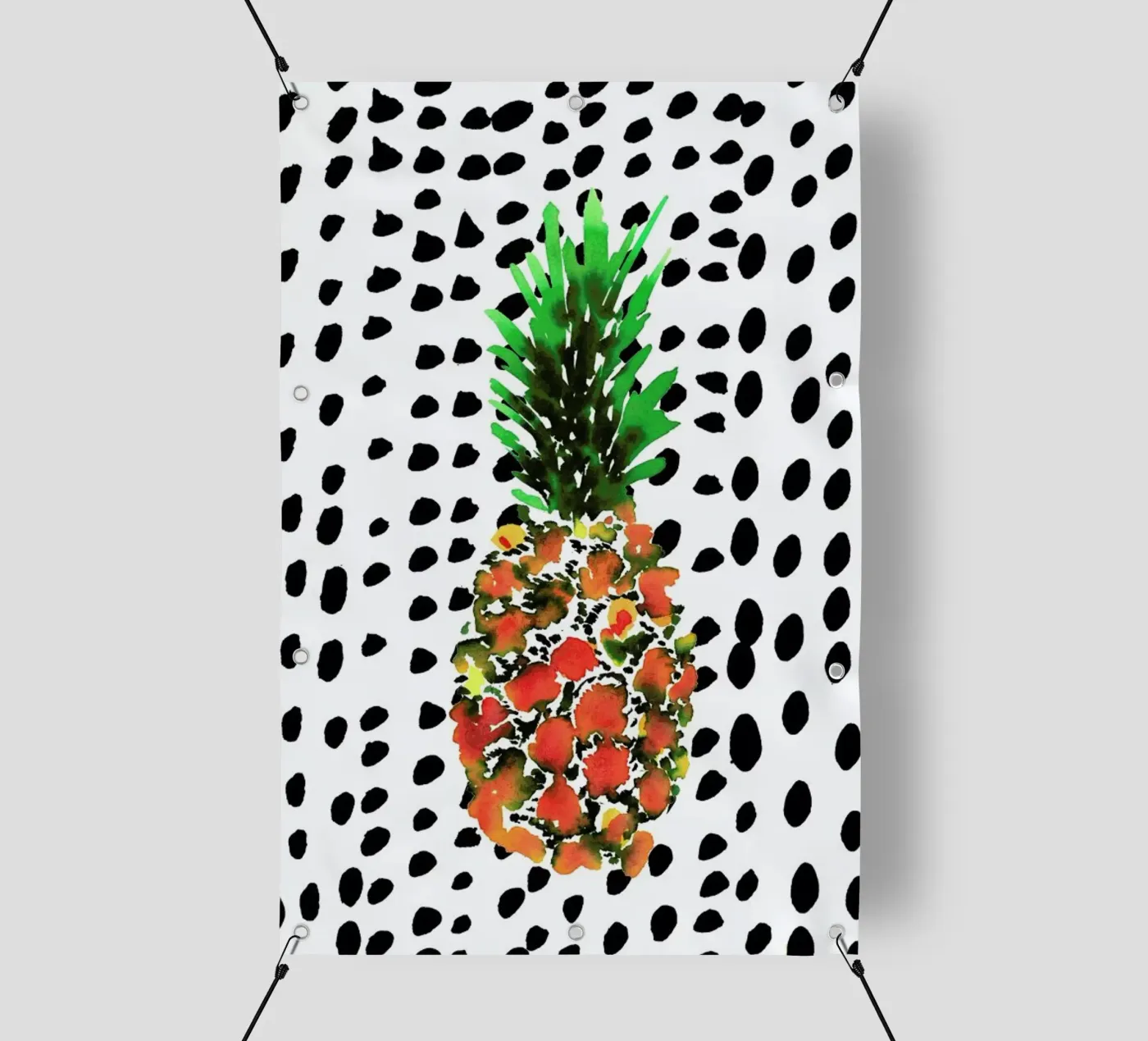 Pineapple telo in pvc da Amy Sia