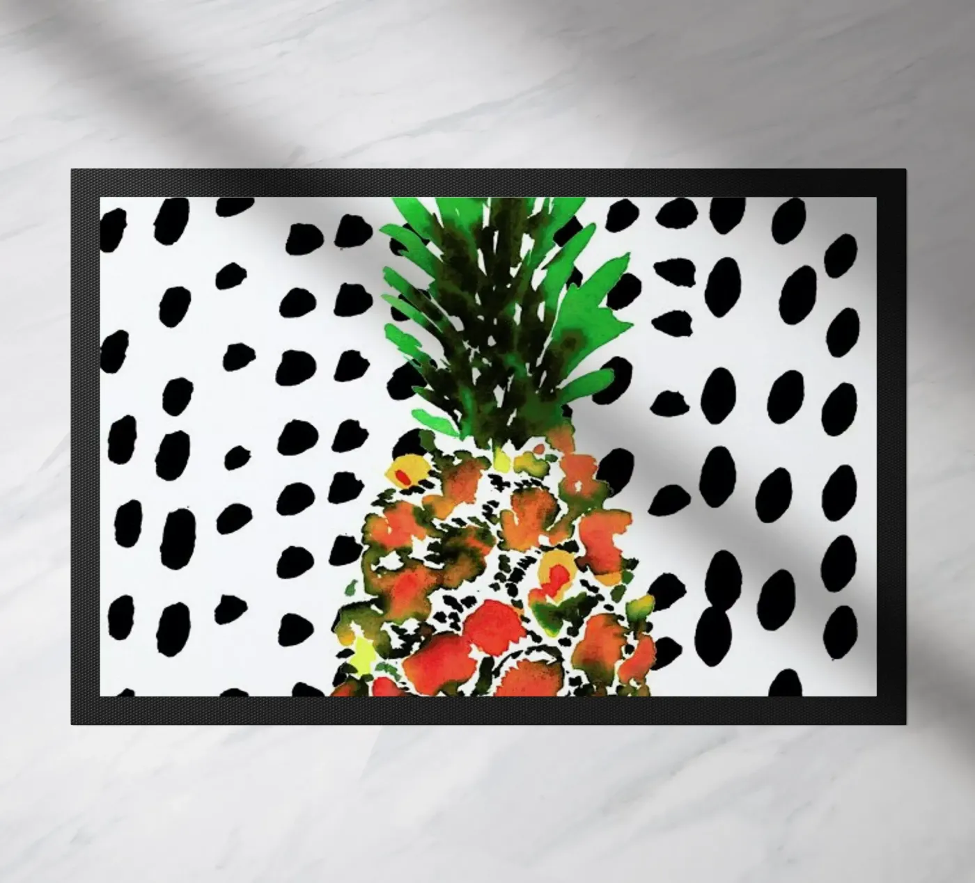 Pineapple deurmat van Amy Sia
