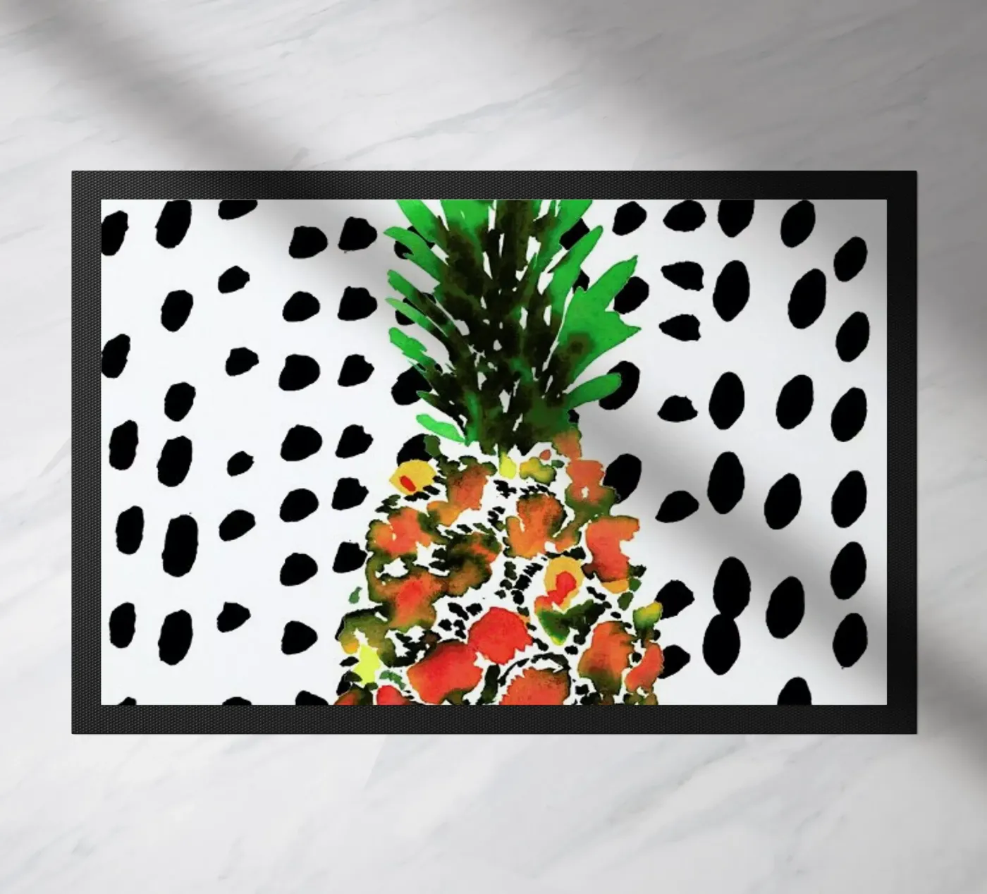 Pineapple deurmat van Amy Sia