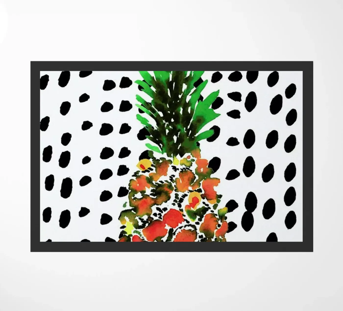 Pineapple deurmat van Amy Sia