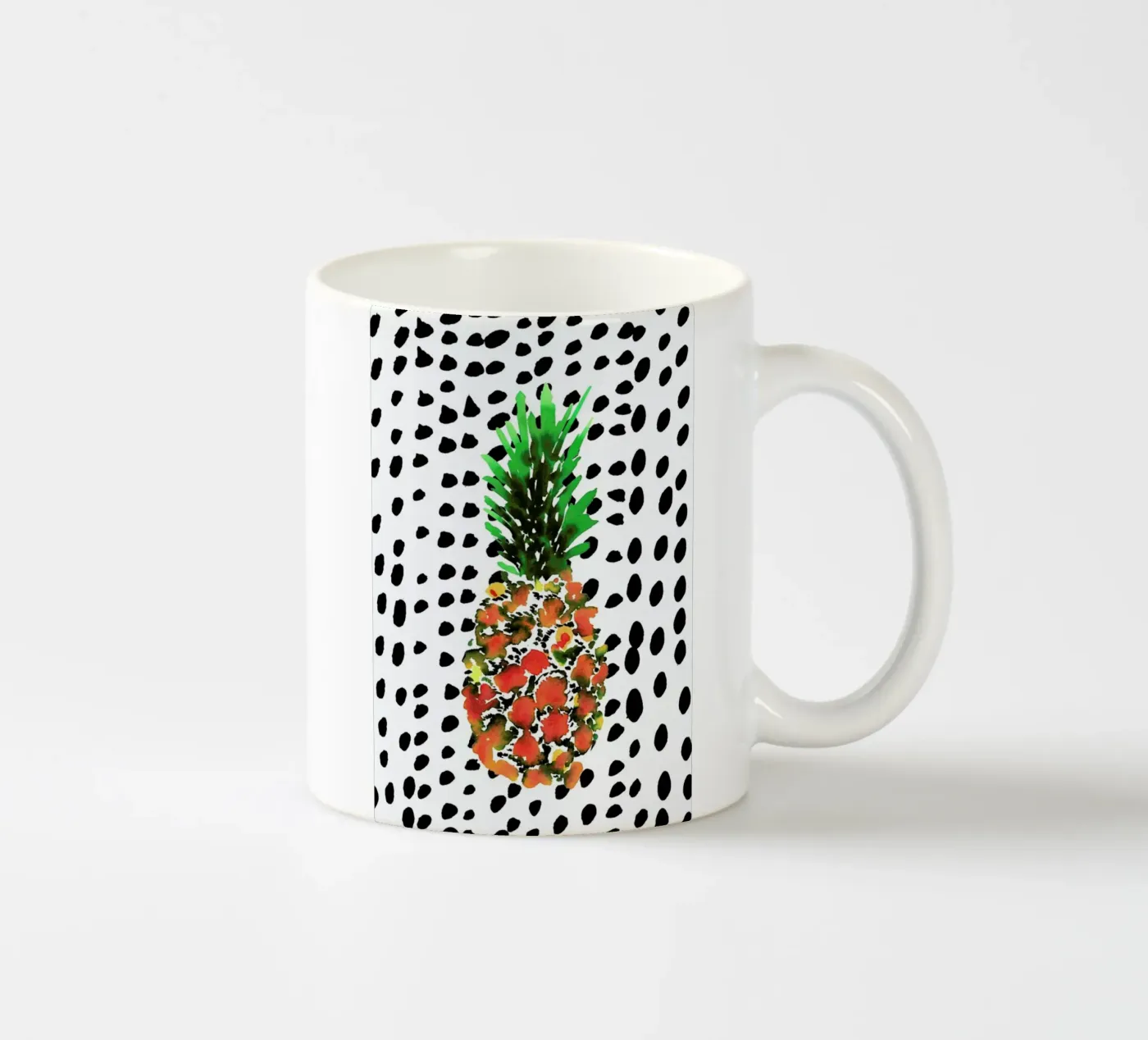 Pineapple ceramic mug by Amy Sia