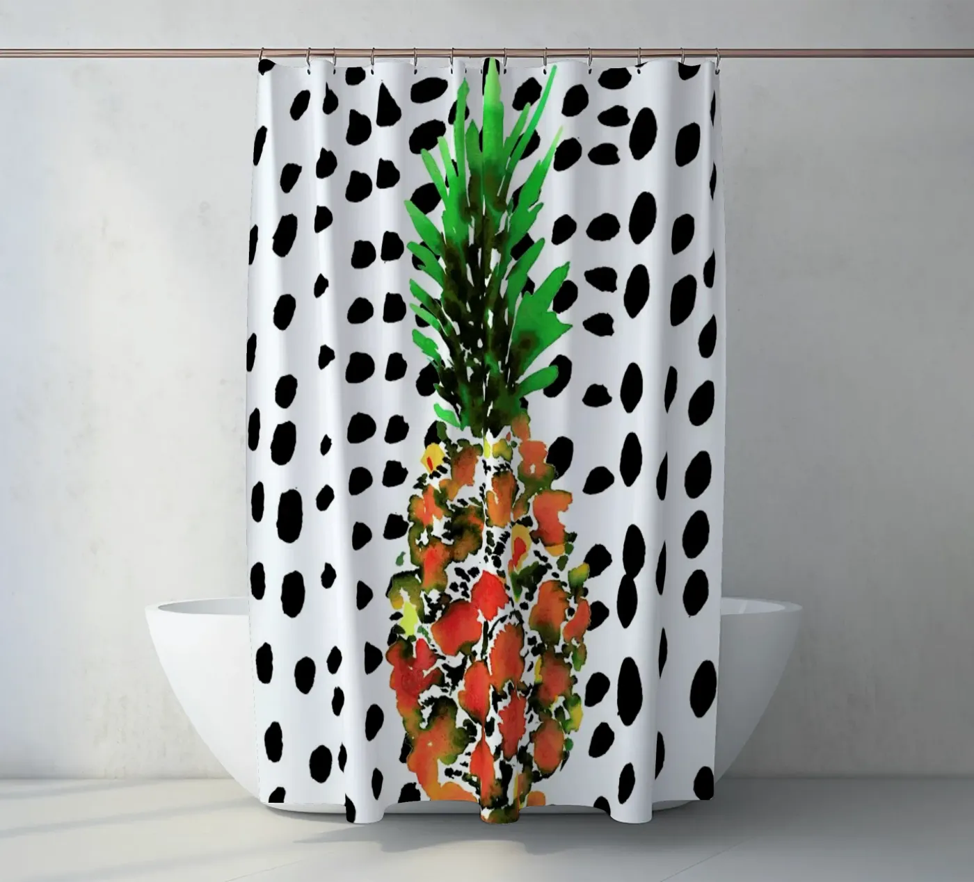 Pineapple Duschvorhang von Amy Sia