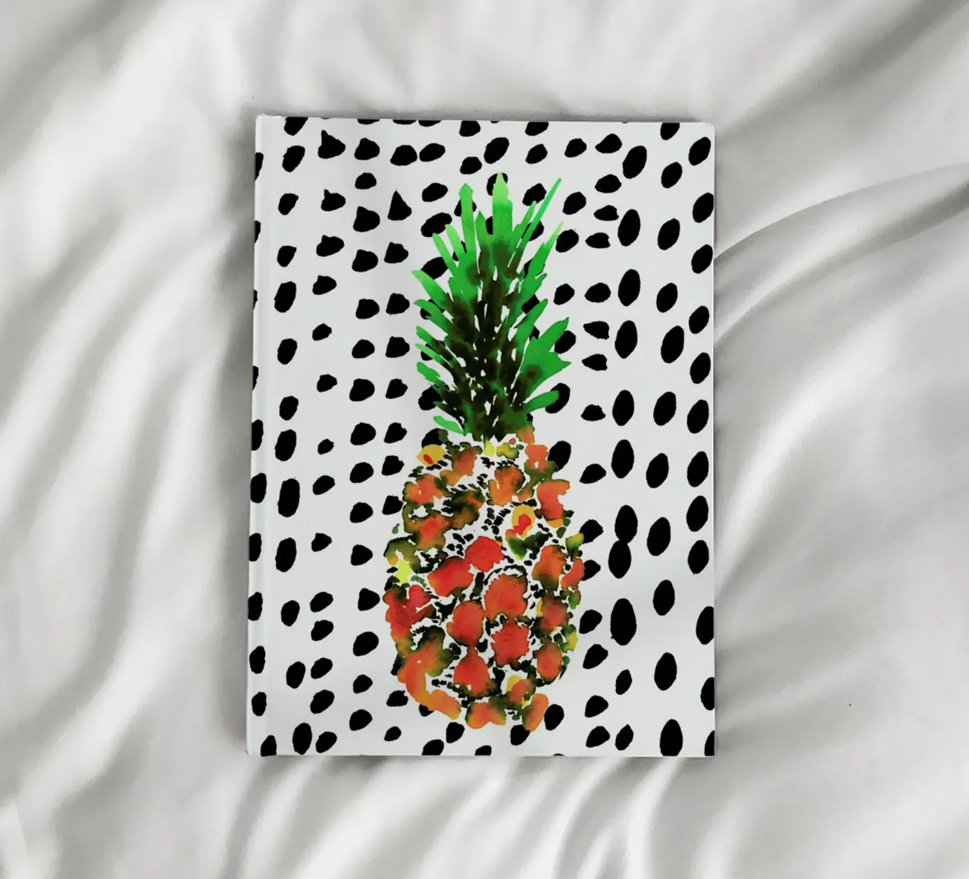Pineapple notebook by Amy Sia