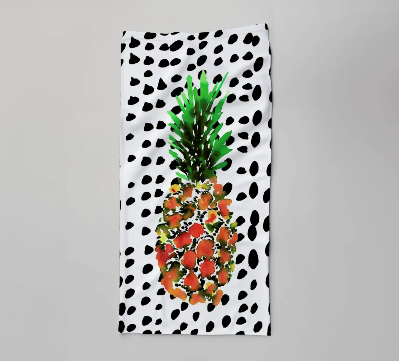 Pineapple badhanddoek van Amy Sia