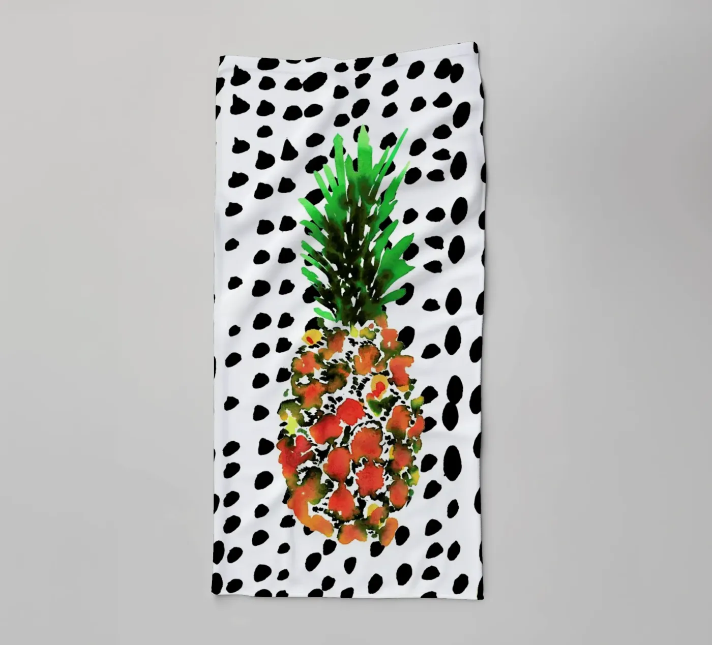 Pineapple badhanddoek van Amy Sia