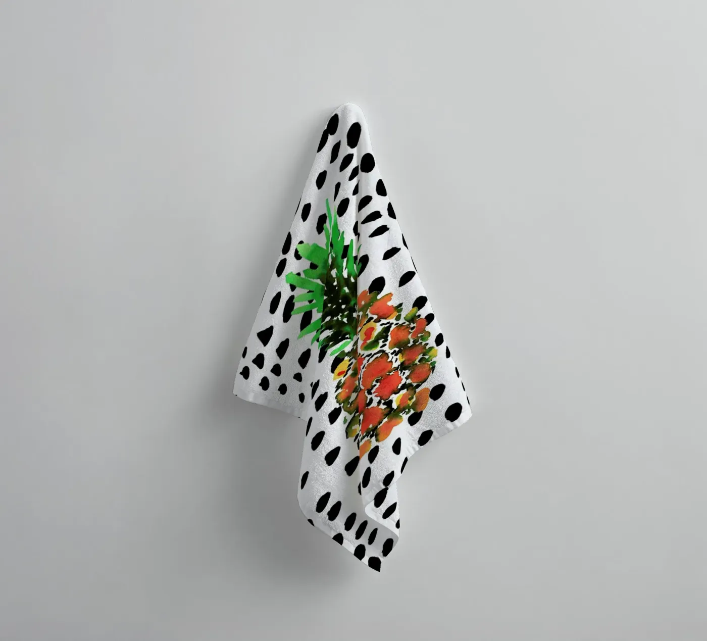 Pineapple badhanddoek van Amy Sia