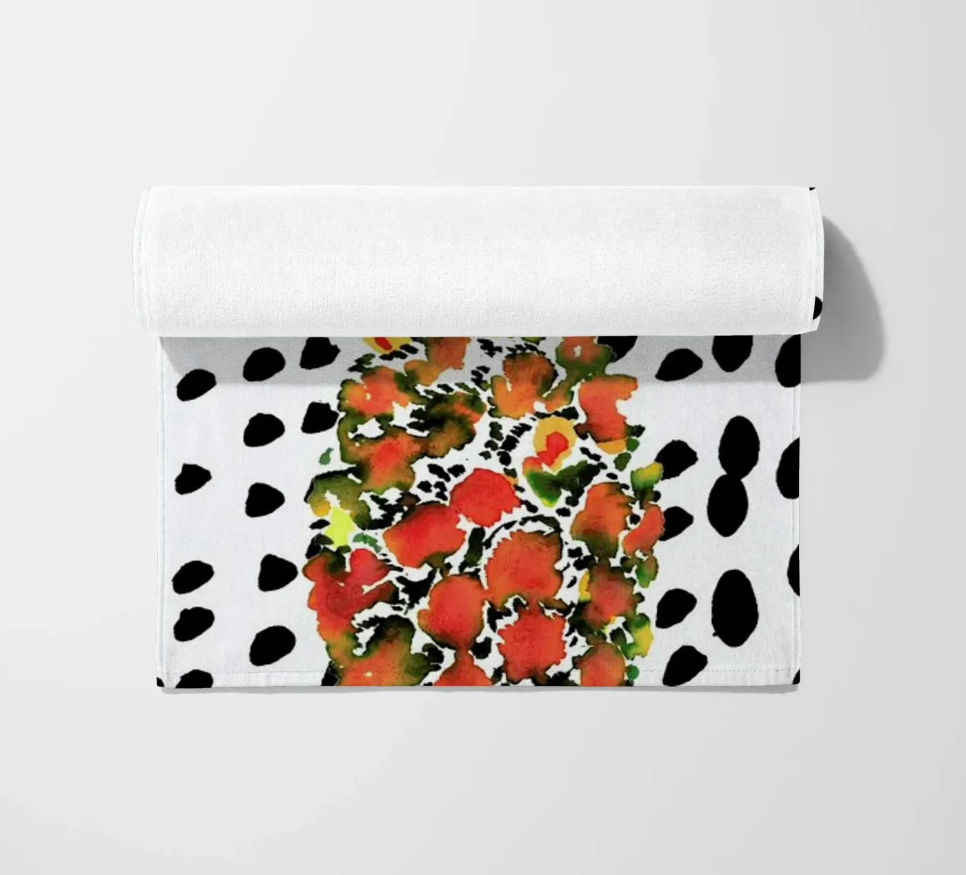 Pineapple beach towel by Amy Sia
