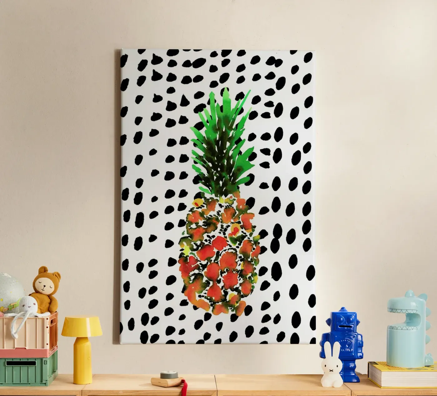 Pineapple tela da Amy Sia