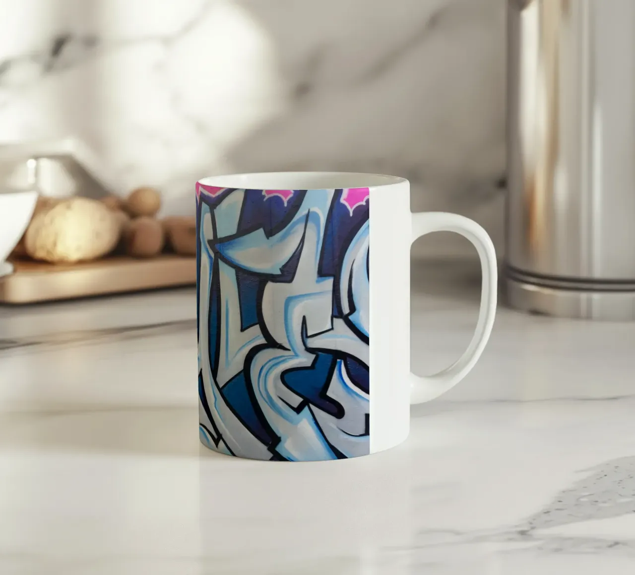 Graffiti Style tazza in ceramica da Jonas Klein