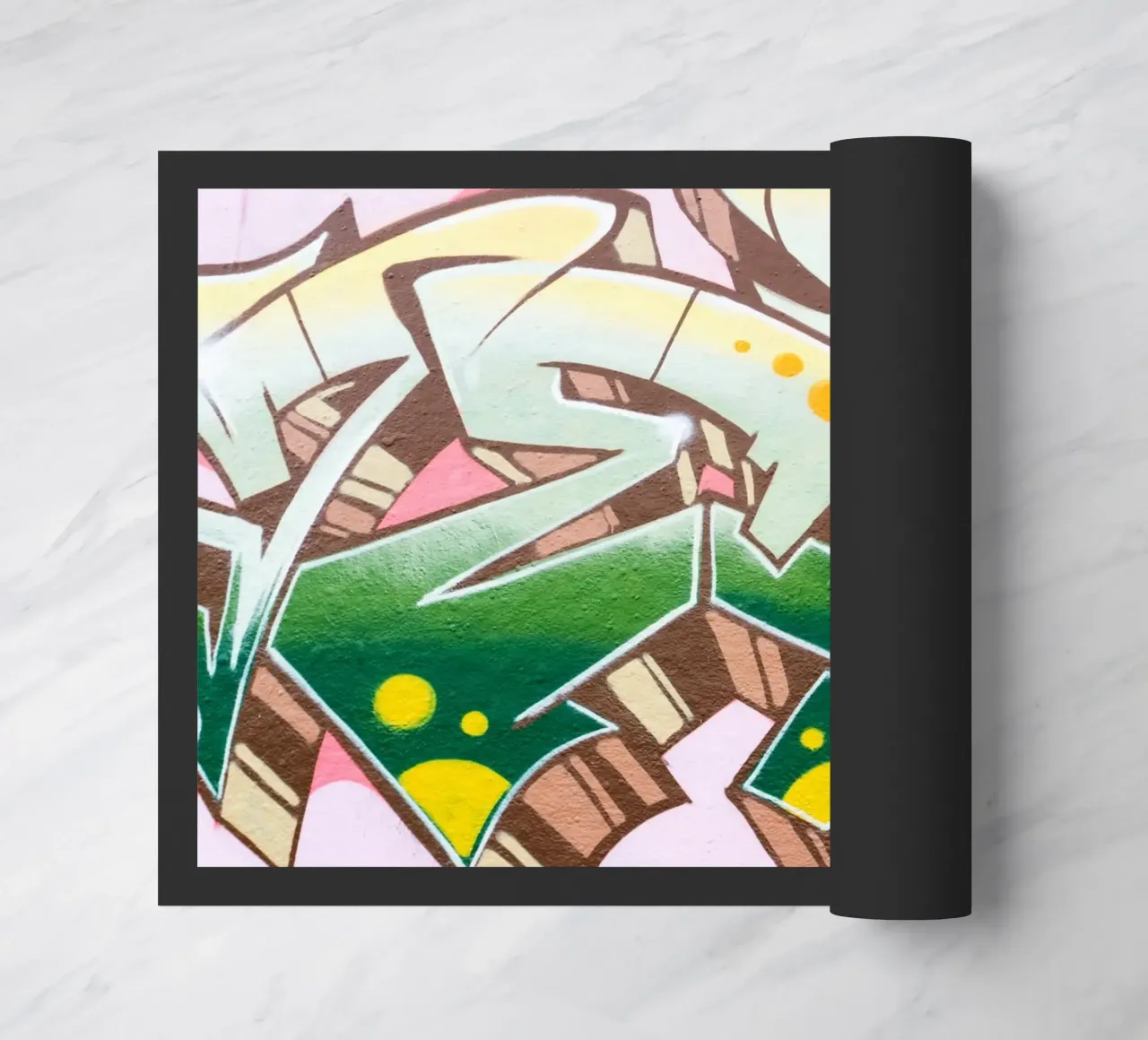 Graffiti E zerbino da Jonas Klein