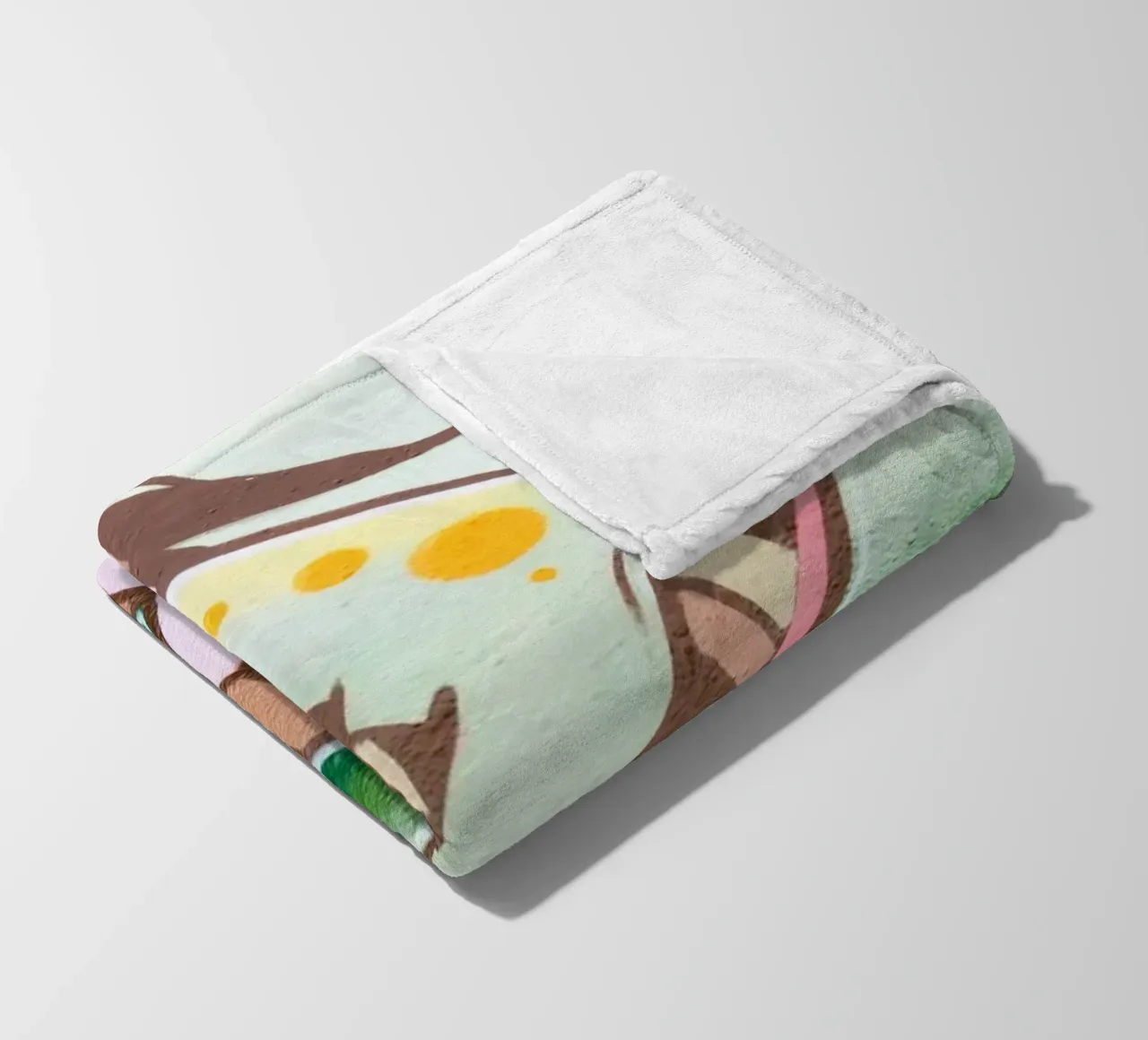Graffiti E fleece blanket by Jonas Klein