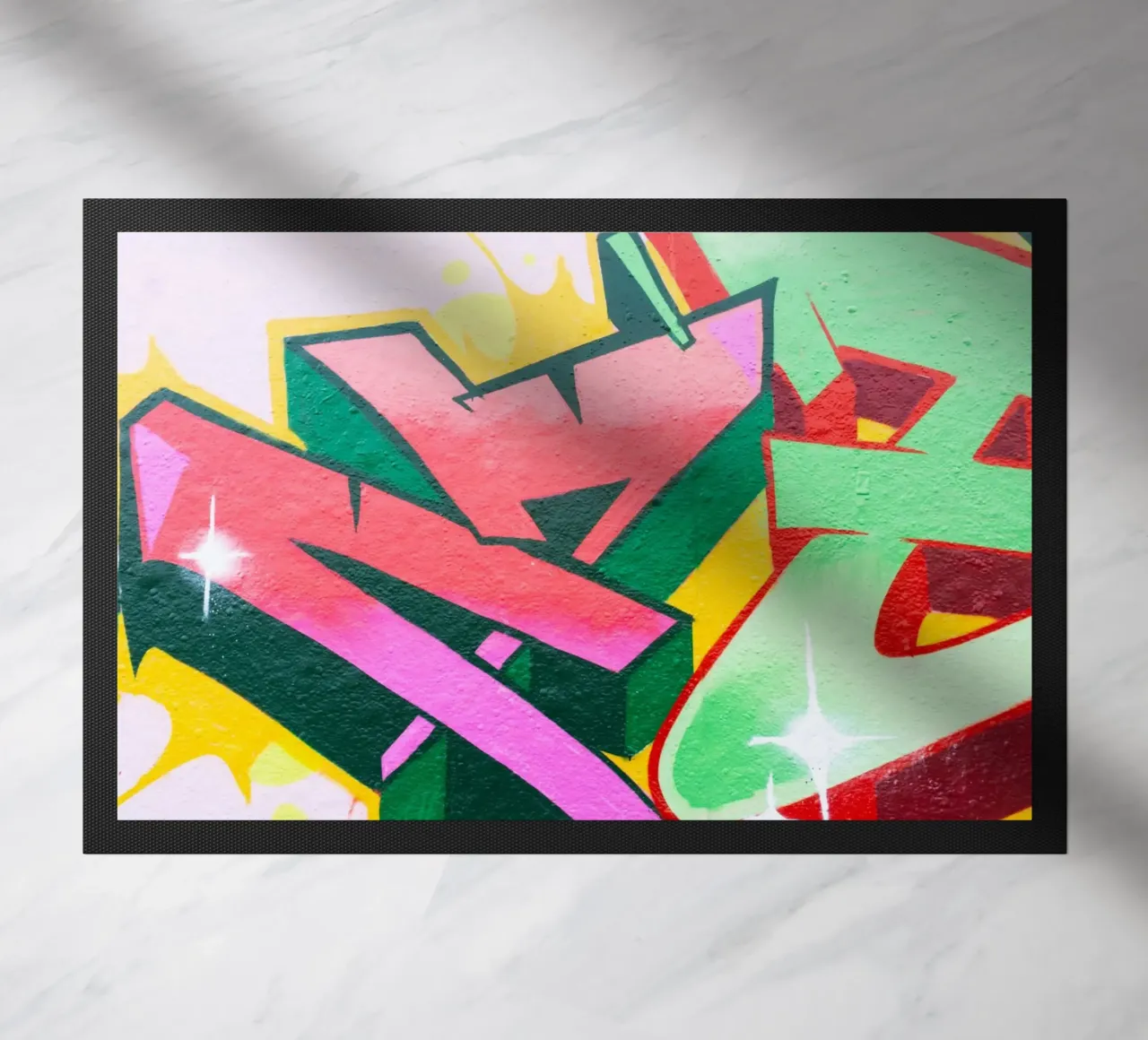 Graffiti Style E zerbino da Jonas Klein