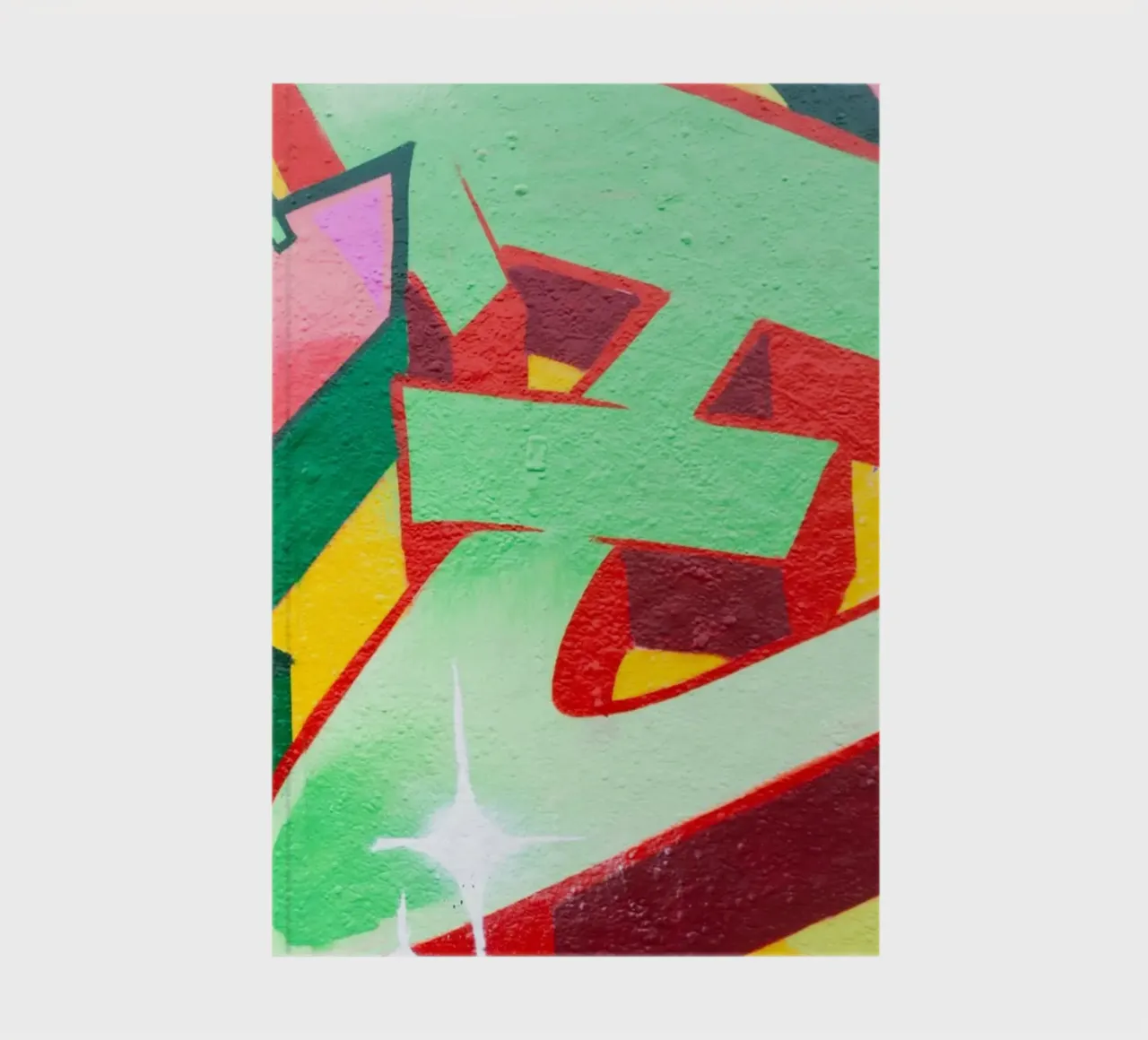 Graffiti Style E notebook by Jonas Klein