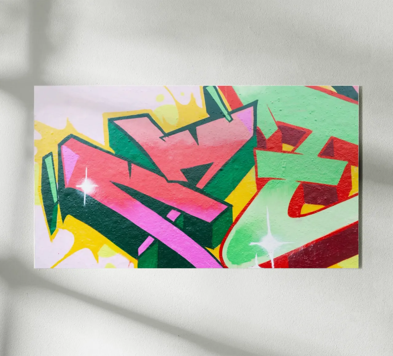 Graffiti Style E plexiglass da Jonas Klein