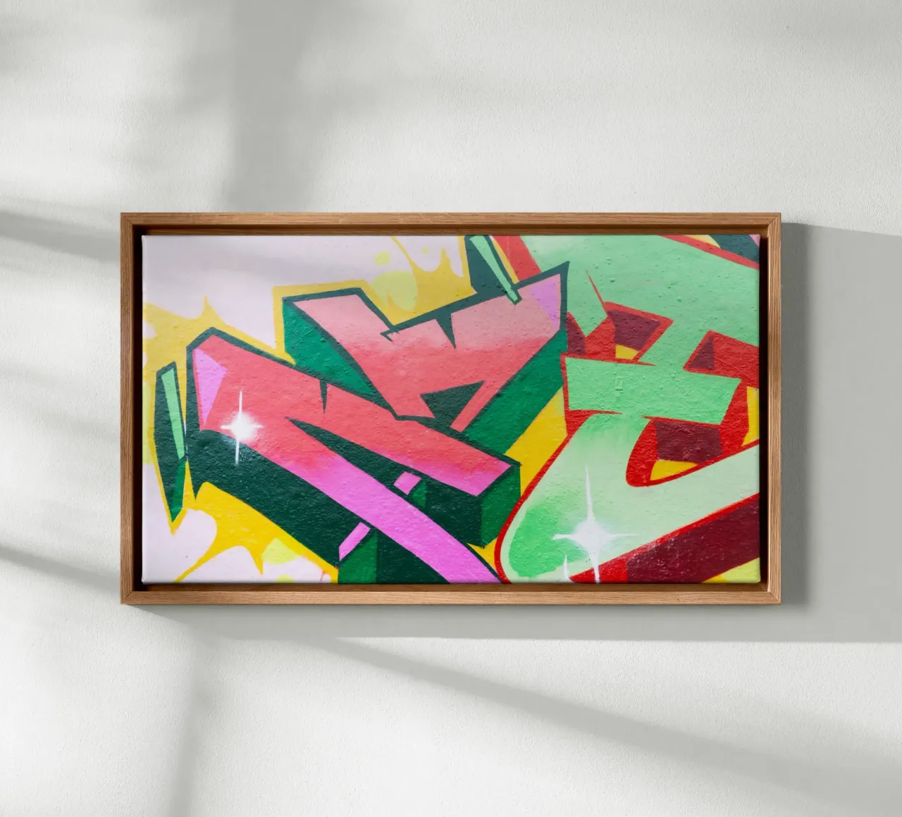 Graffiti Style E canvas by Jonas Klein