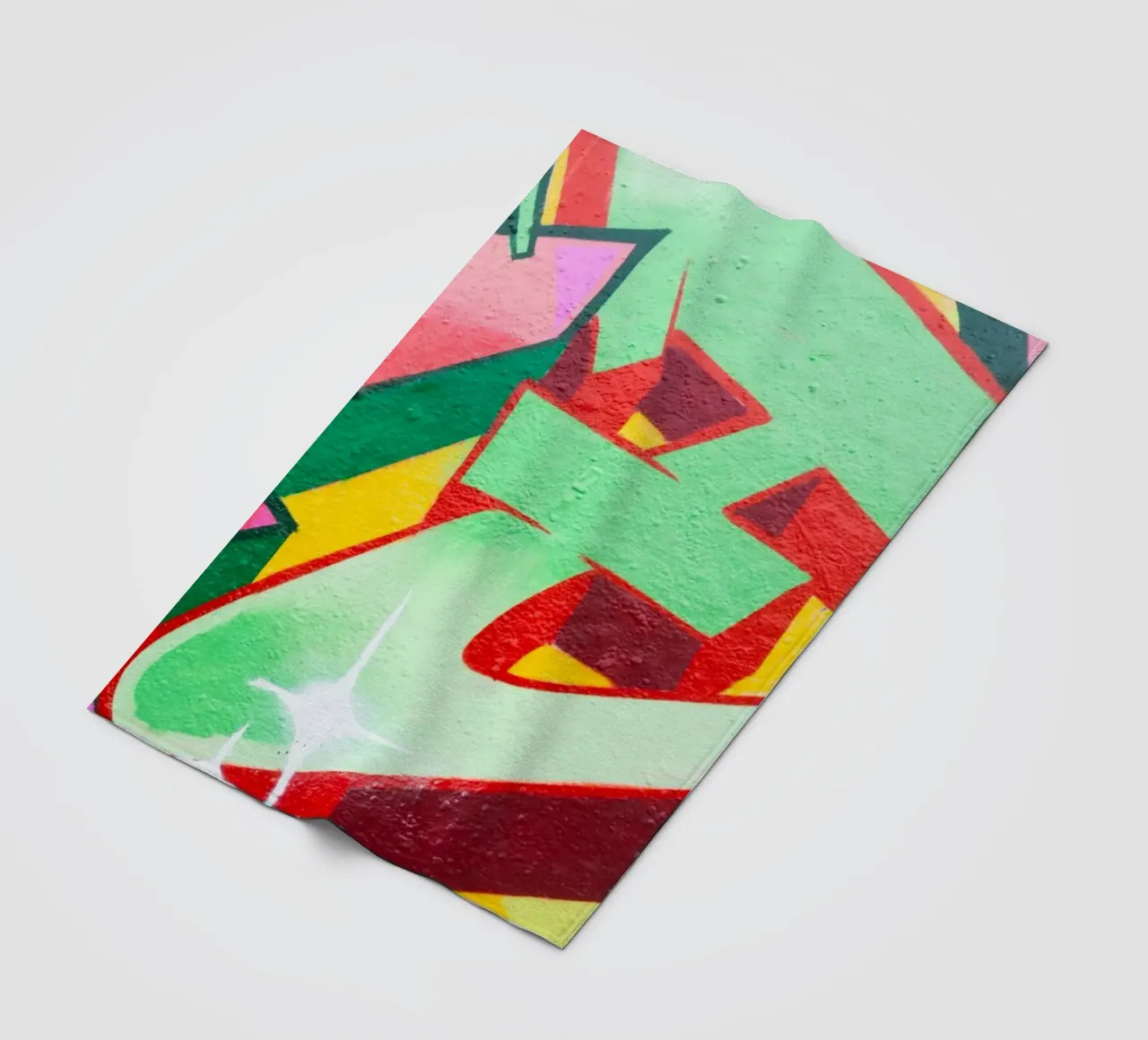 Graffiti Style E coperta in pile da Jonas Klein