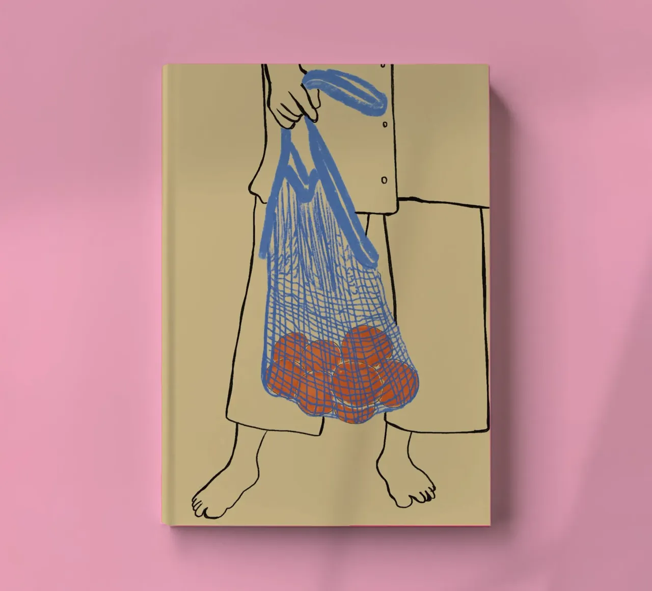 I brought you tangerines notebook by tainah negreiros