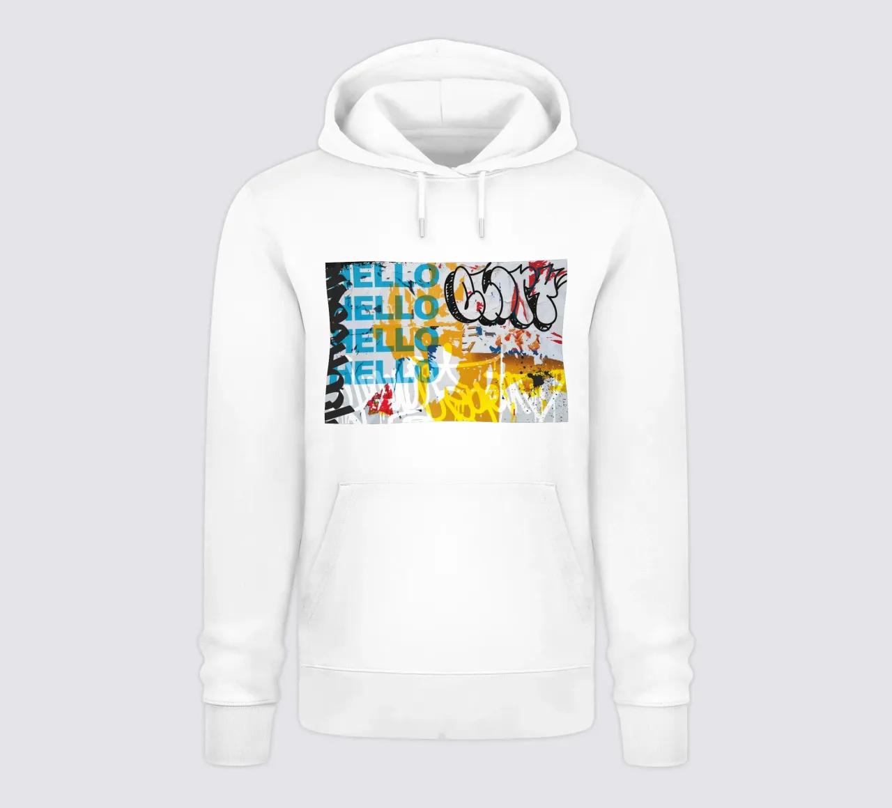 Hello Graffiti sudadera con capucha de Flo Klein