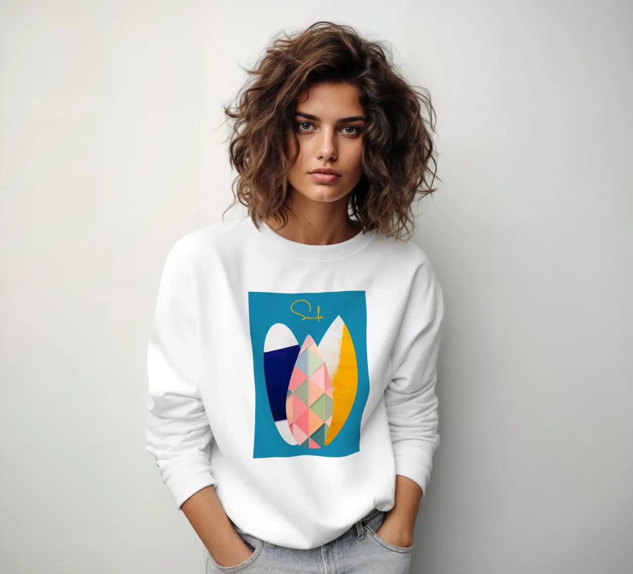 Surf Love No. 2 felpa da LIMITED EDITION LETTERS