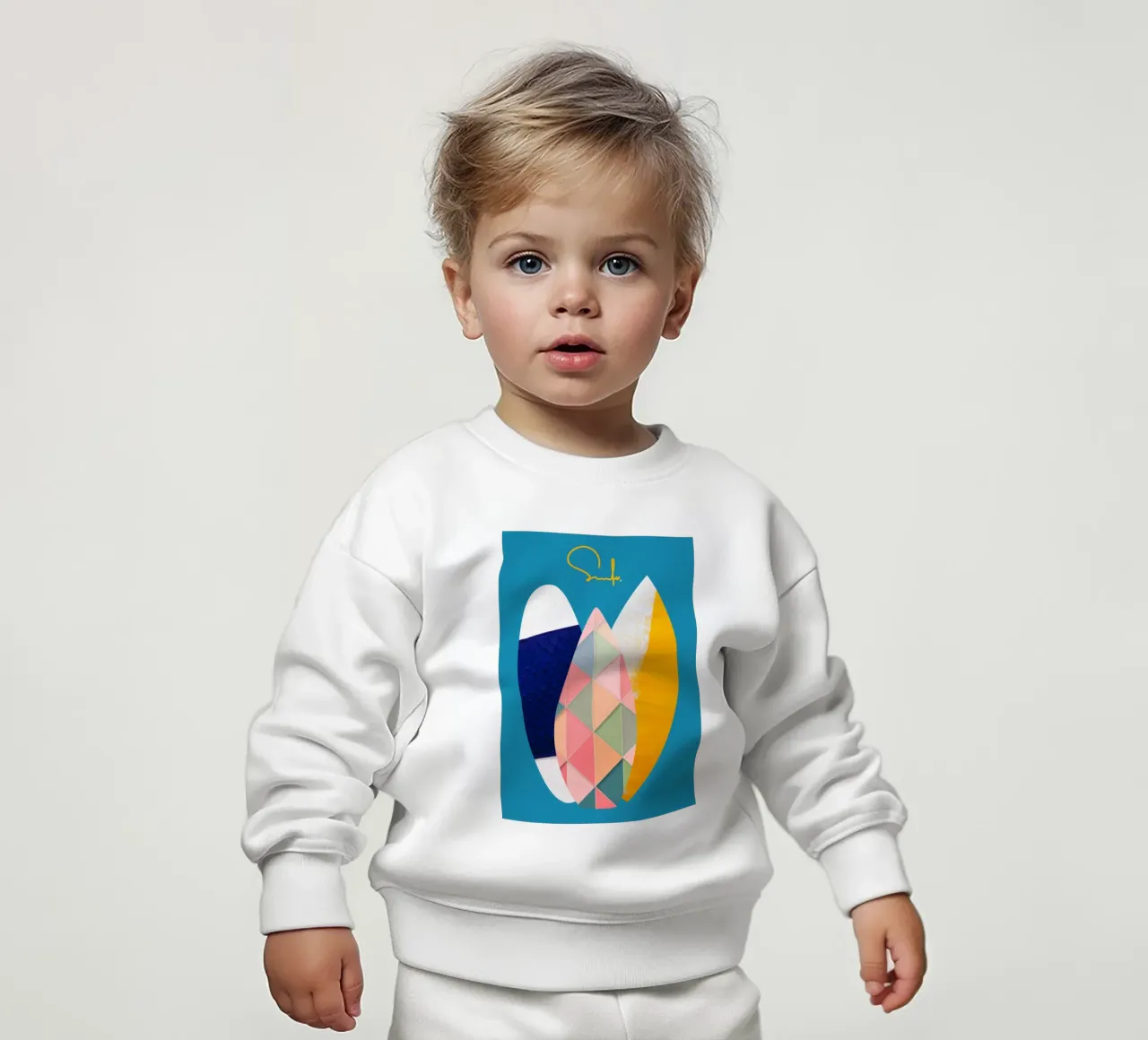 Surf Love No. 2 felpa neonato da LIMITED EDITION LETTERS