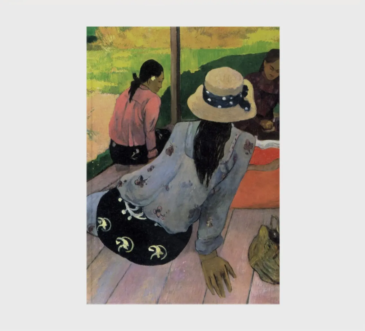 Paul Gauguin - The Siesta notebook by Timeless Artworks