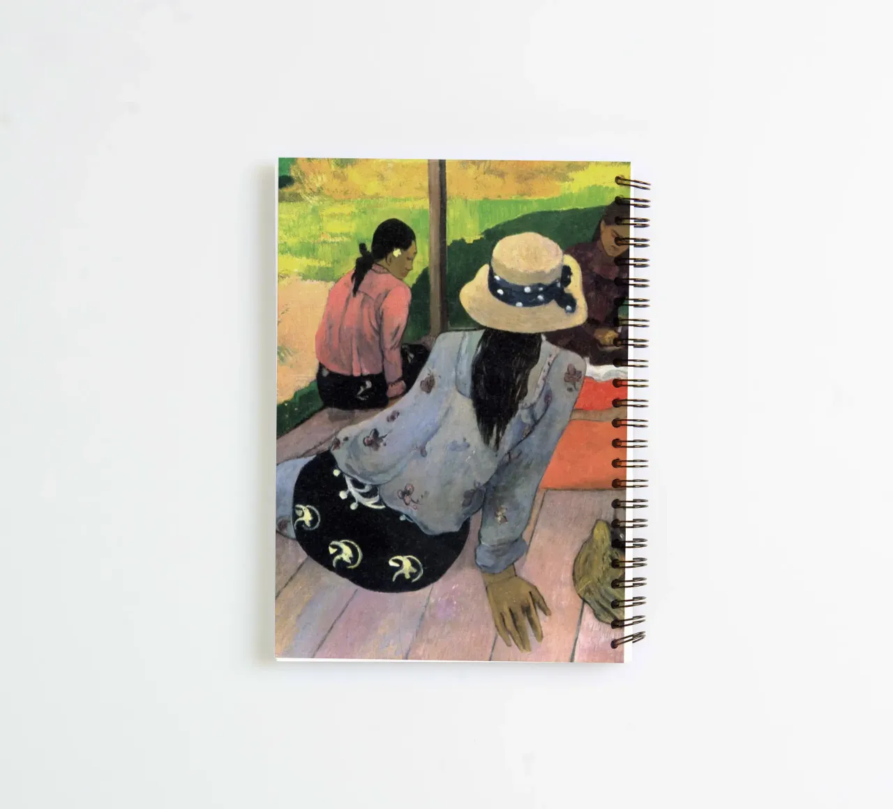 Paul Gauguin - The Siesta spiral notebook by Timeless Artworks