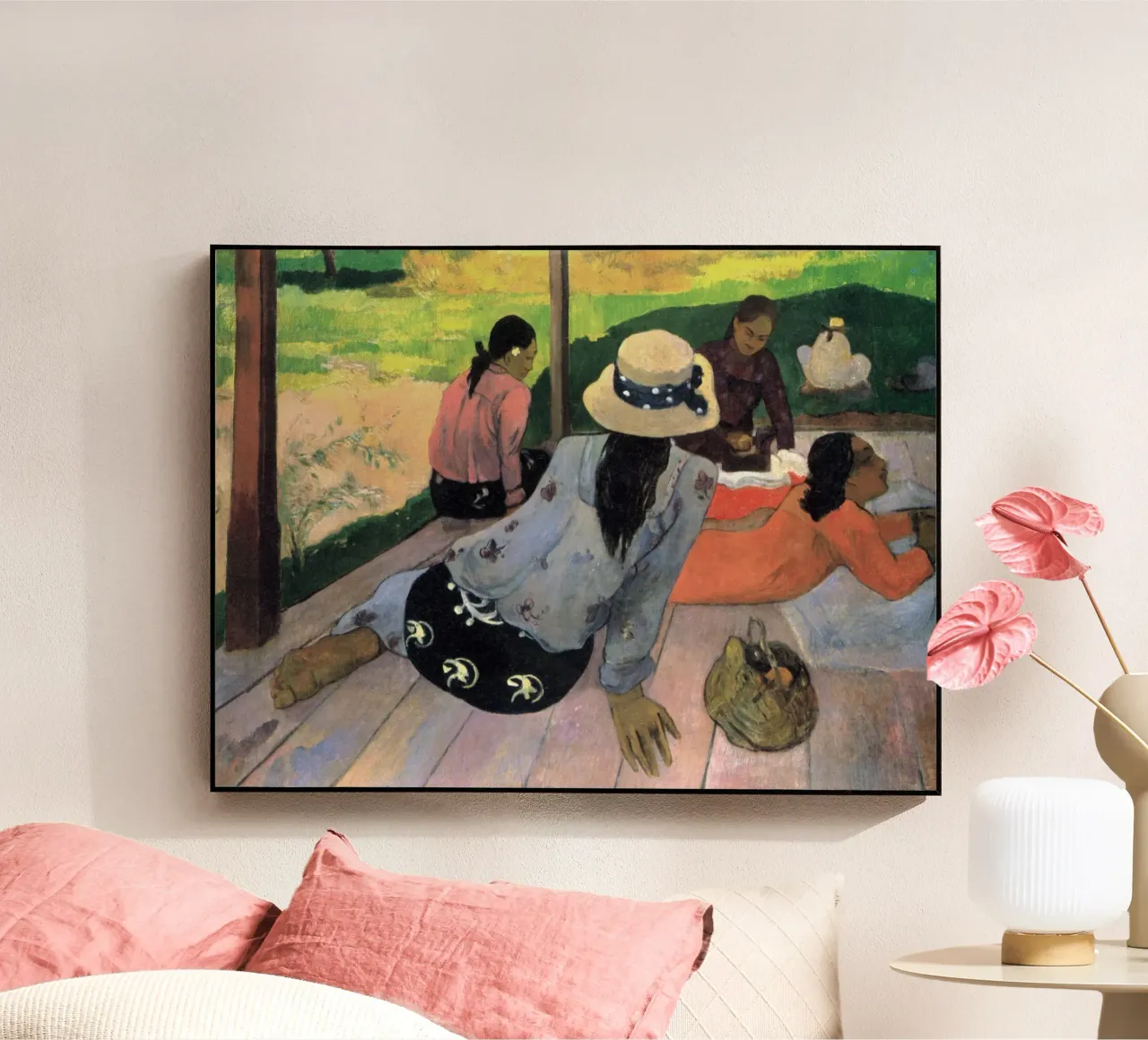 Paul Gauguin - La Siesta plexiglass da Timeless Artworks
