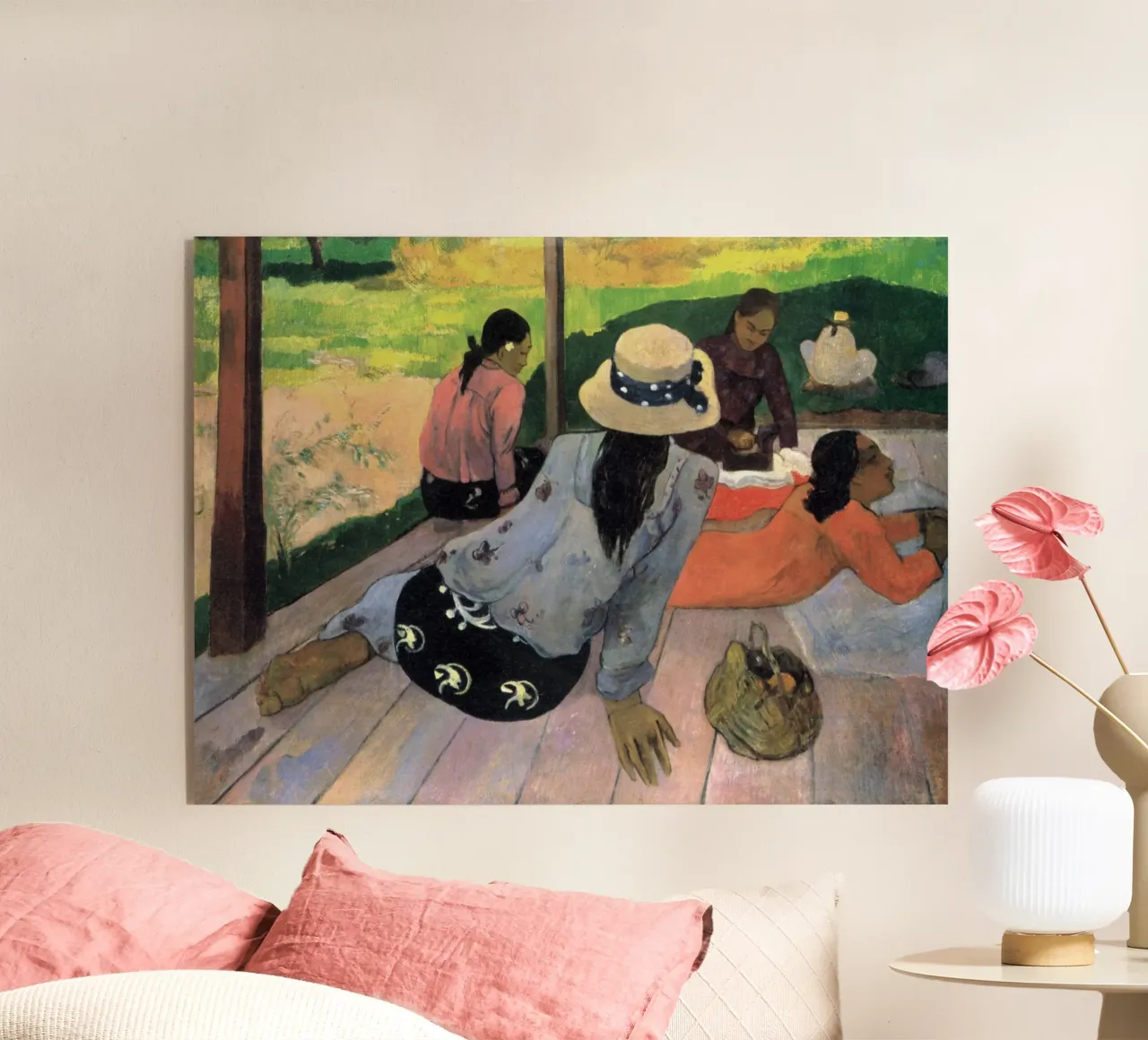Paul Gauguin - La Siesta plexiglass da Timeless Artworks