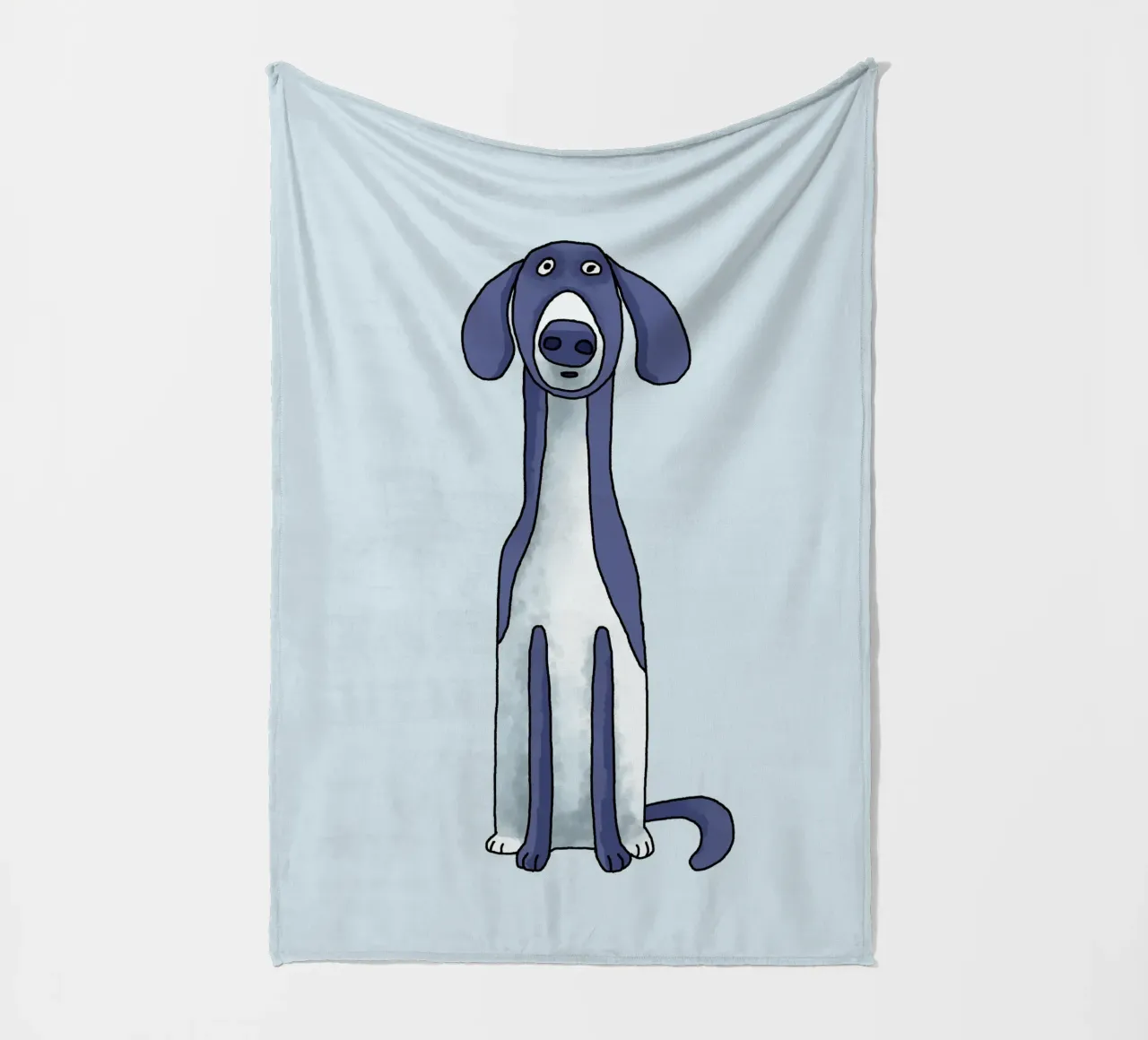 Jagdhund Fleecedecke von Face & Content