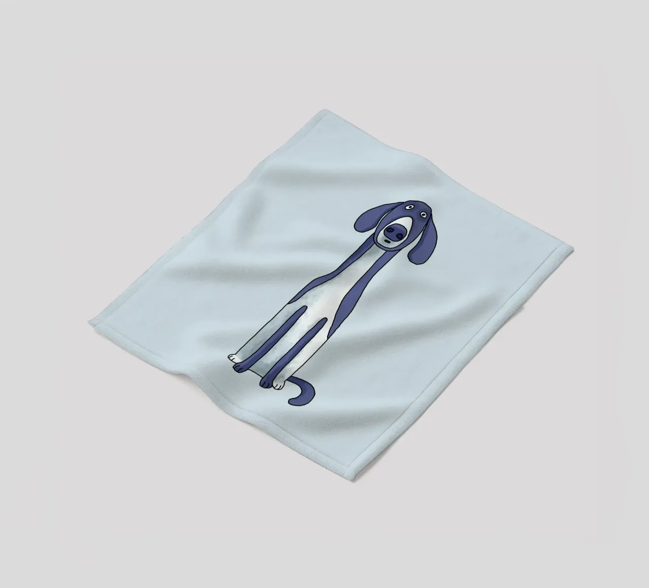 Jagdhund Fleecedecke von Face & Content