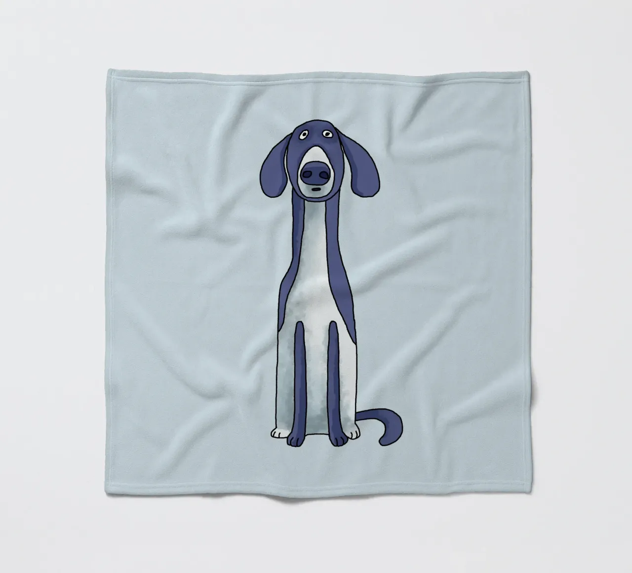 Jagdhund Fleecedecke von Face & Content