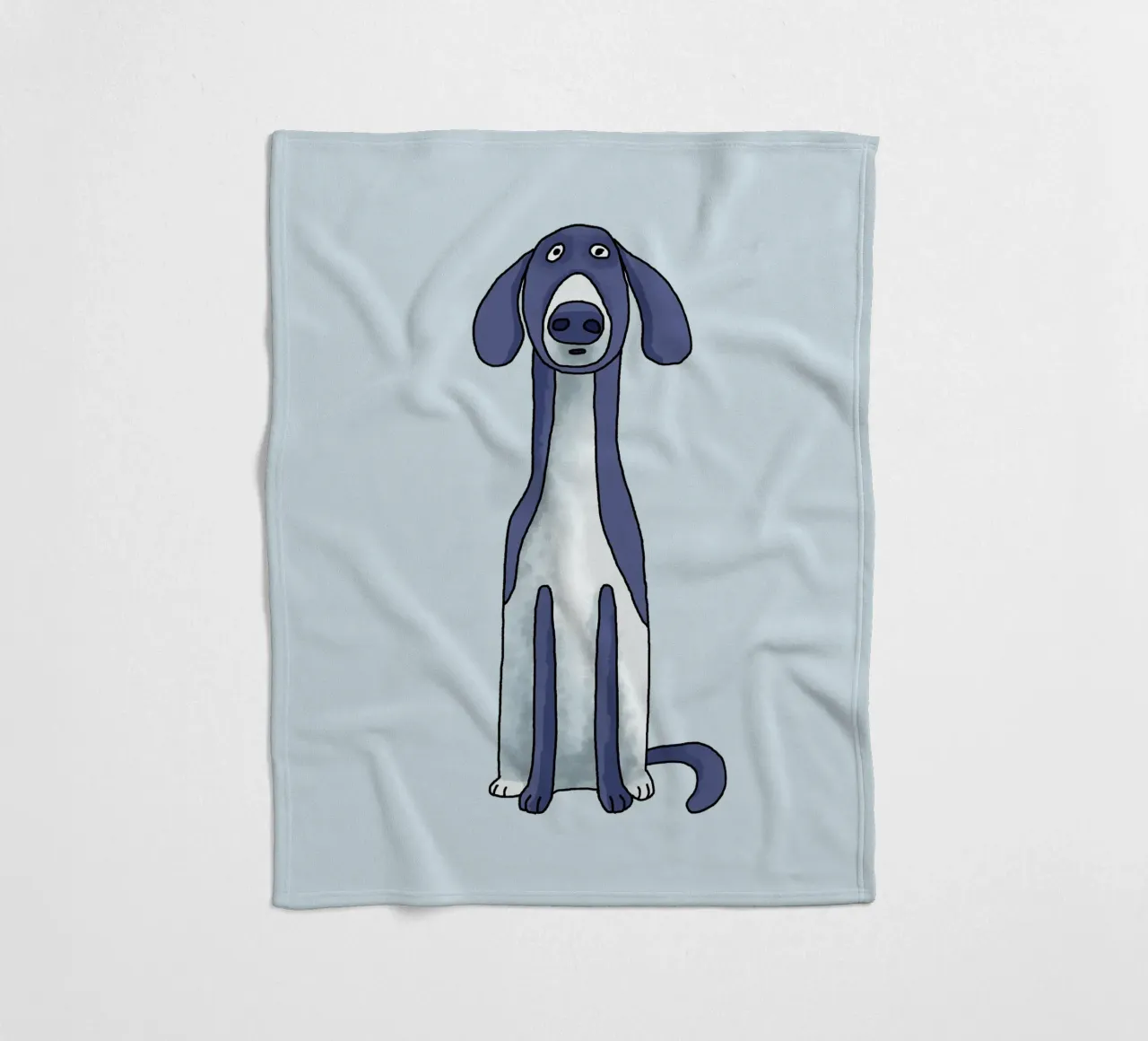 Jagdhund Fleecedecke von Face & Content