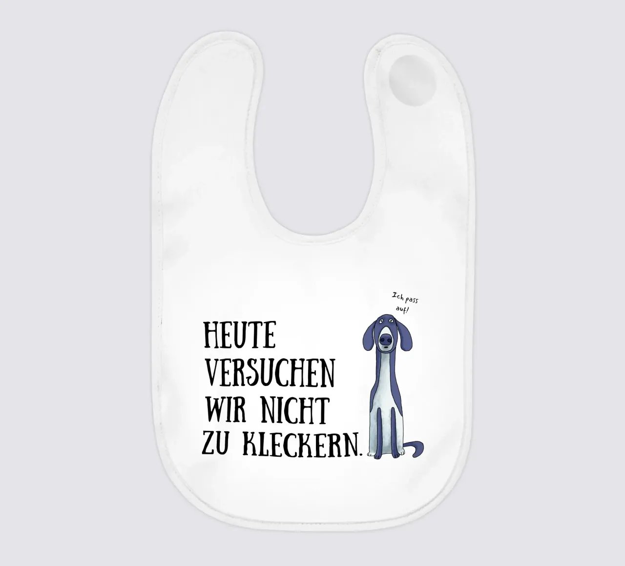 Jagdhund Babylätzchen von Face & Content