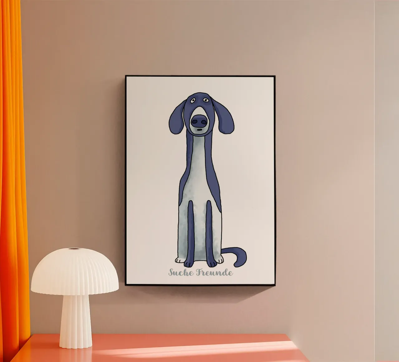 Cane da caccia plexiglass da Face & Content