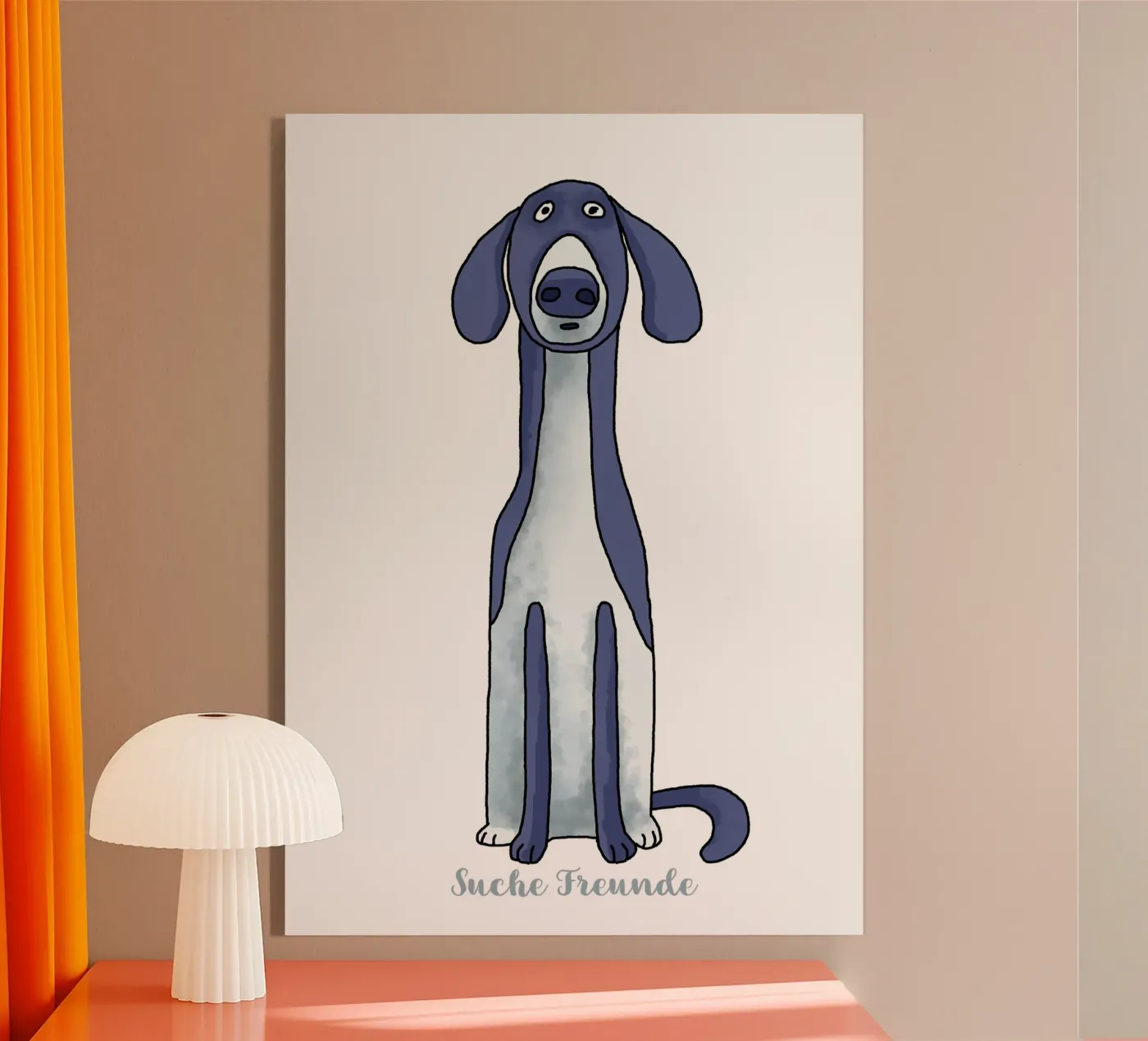 Cane da caccia plexiglass da Face & Content