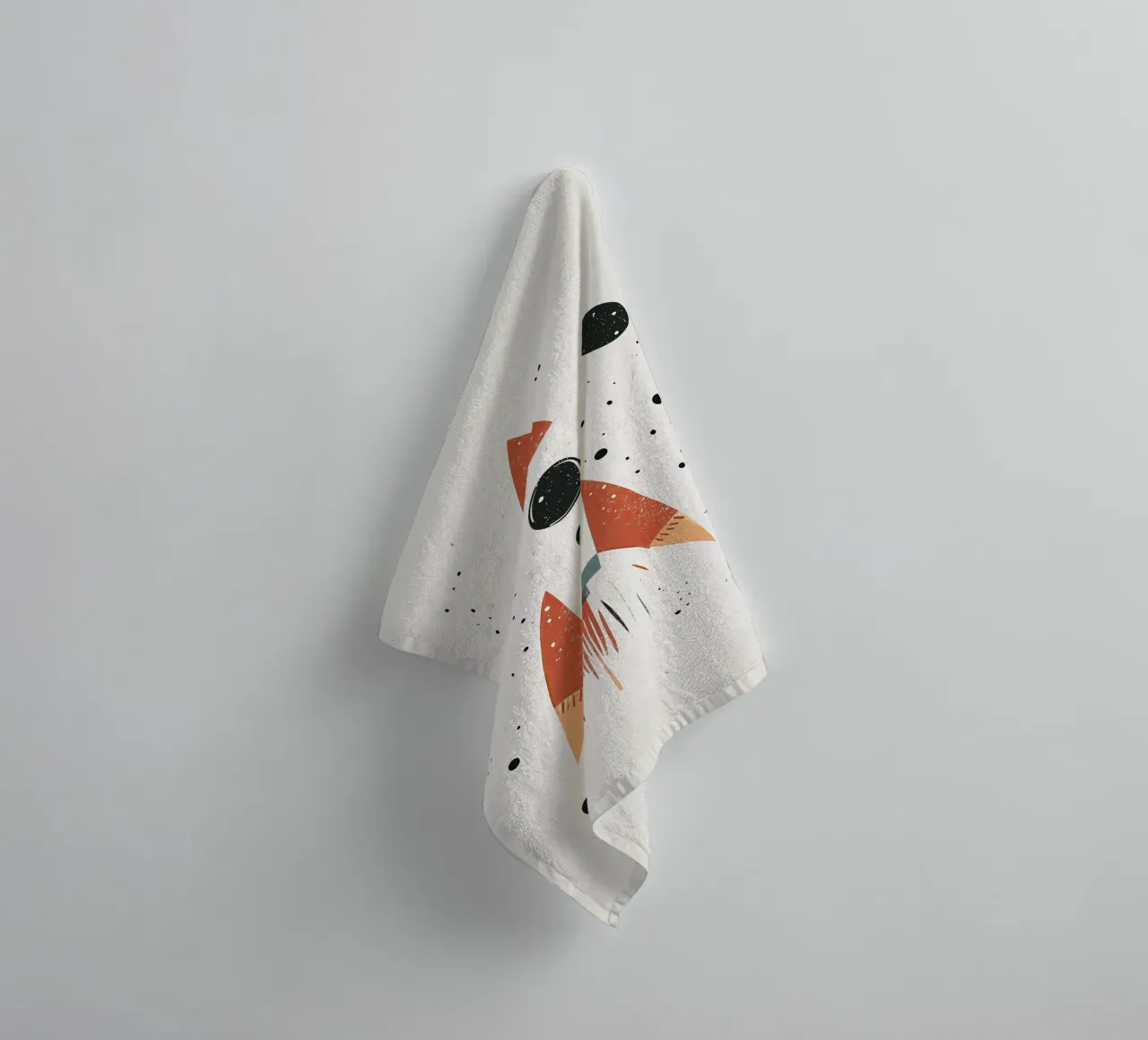 Rocket in Space, Boys Nursery Print, Playroom Decor, Planets towel by Little Lola