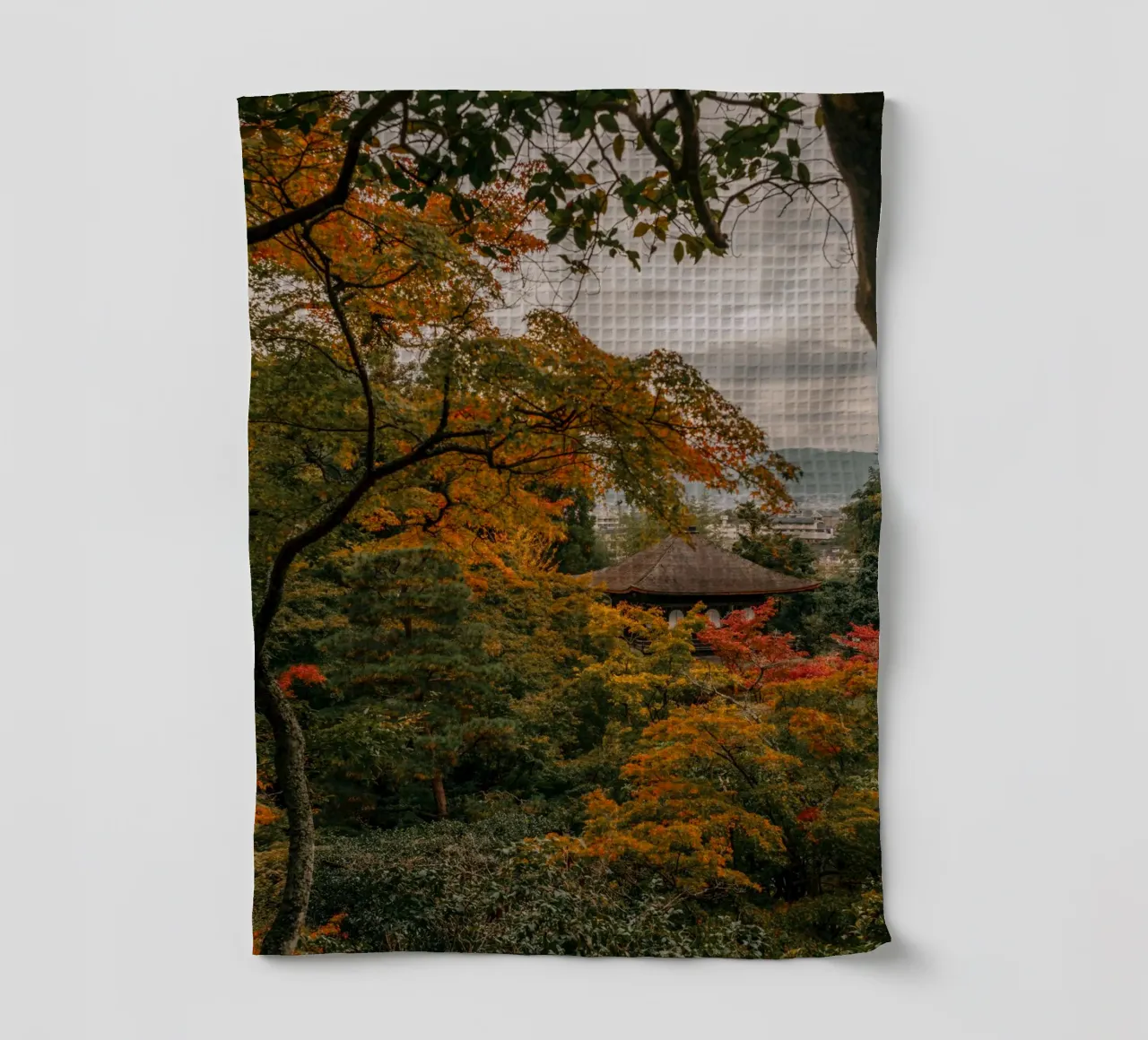Tempio d'autunno a Kyoto, Giappone canovaccio da cucina da Marcel Bisig