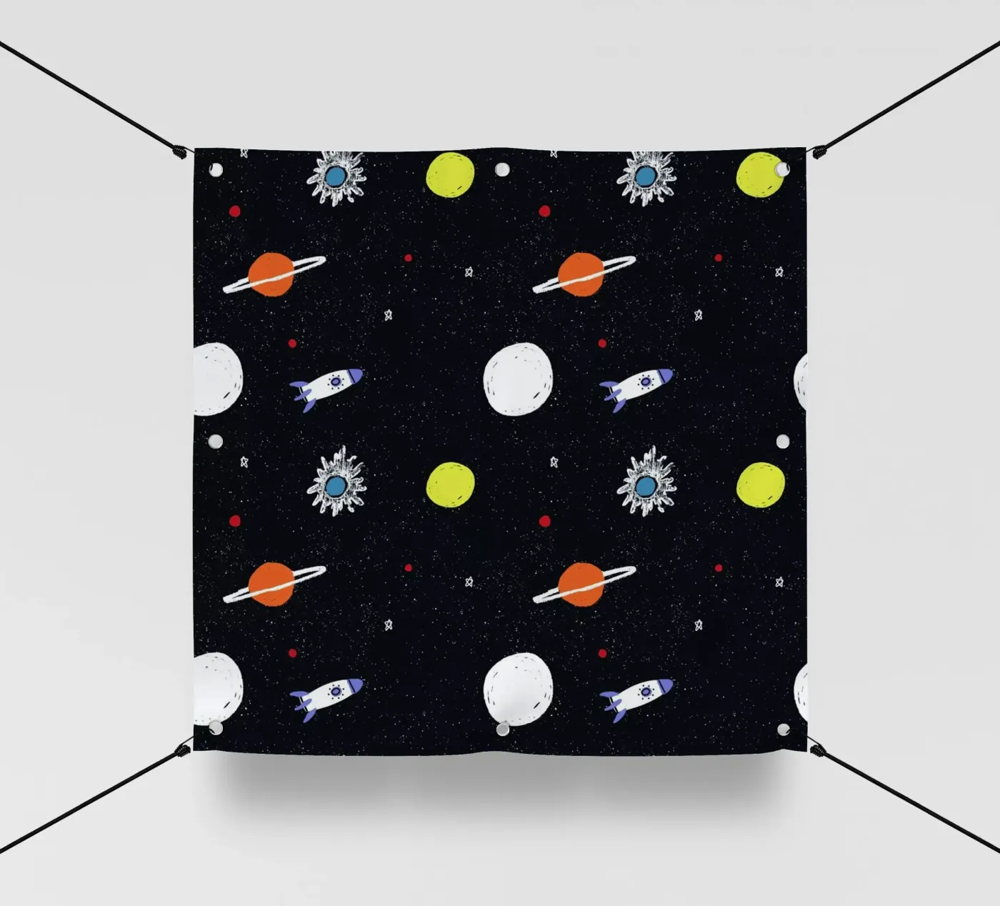Planets Pattern bâche pvc de Alex Foster