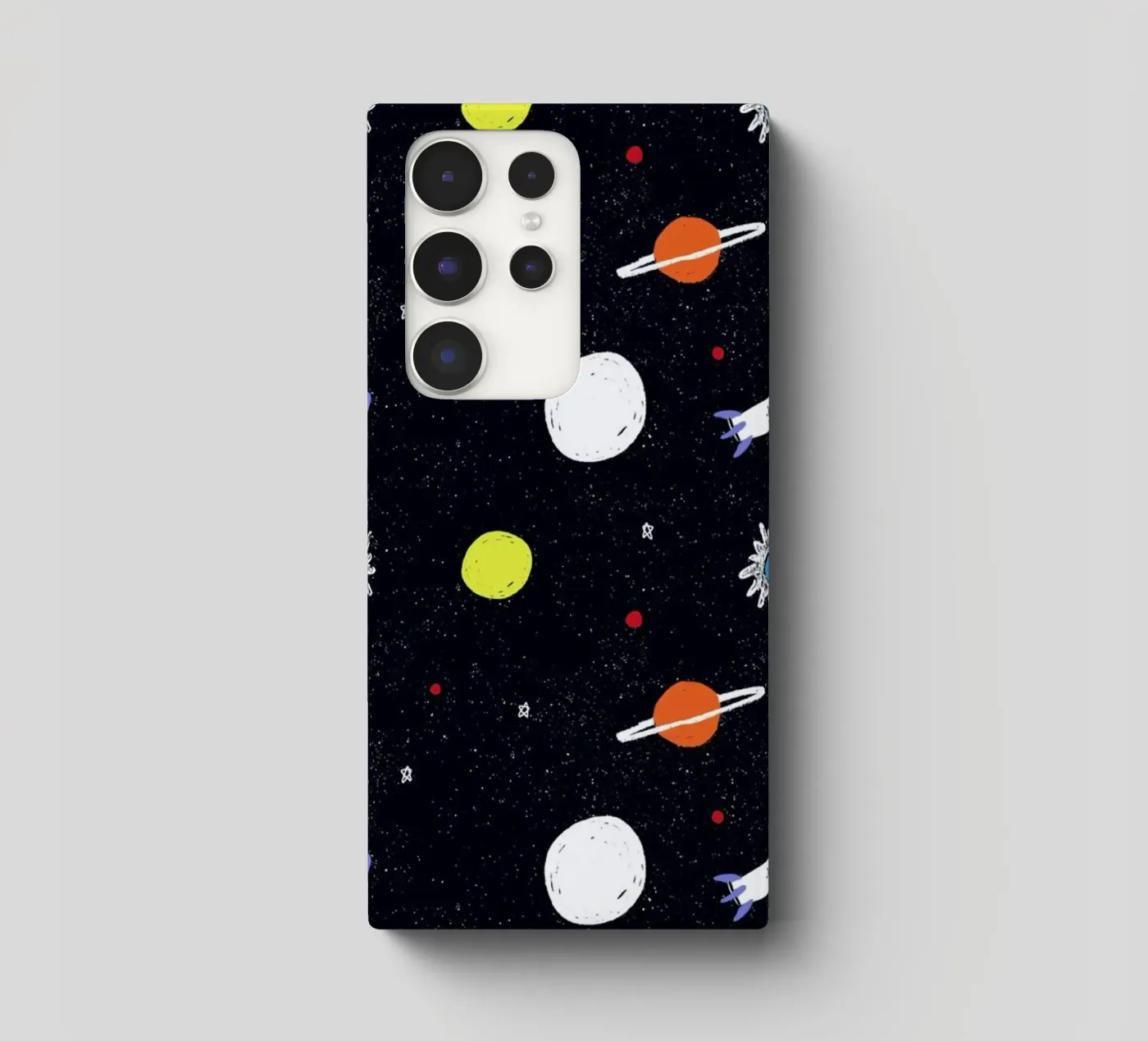 Planets Pattern samsung phone case by Alex Foster