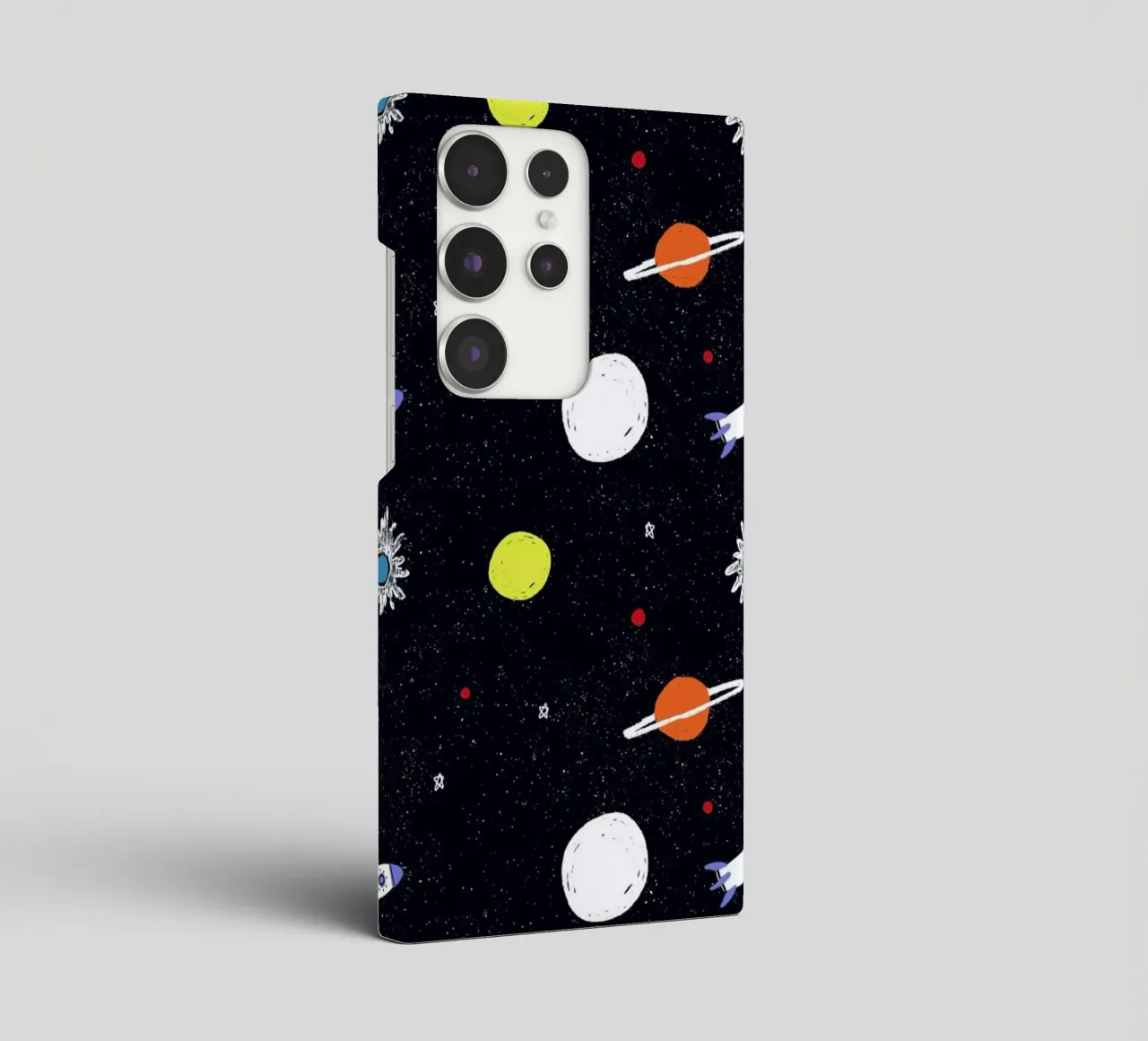 Planets Pattern samsung phone case by Alex Foster