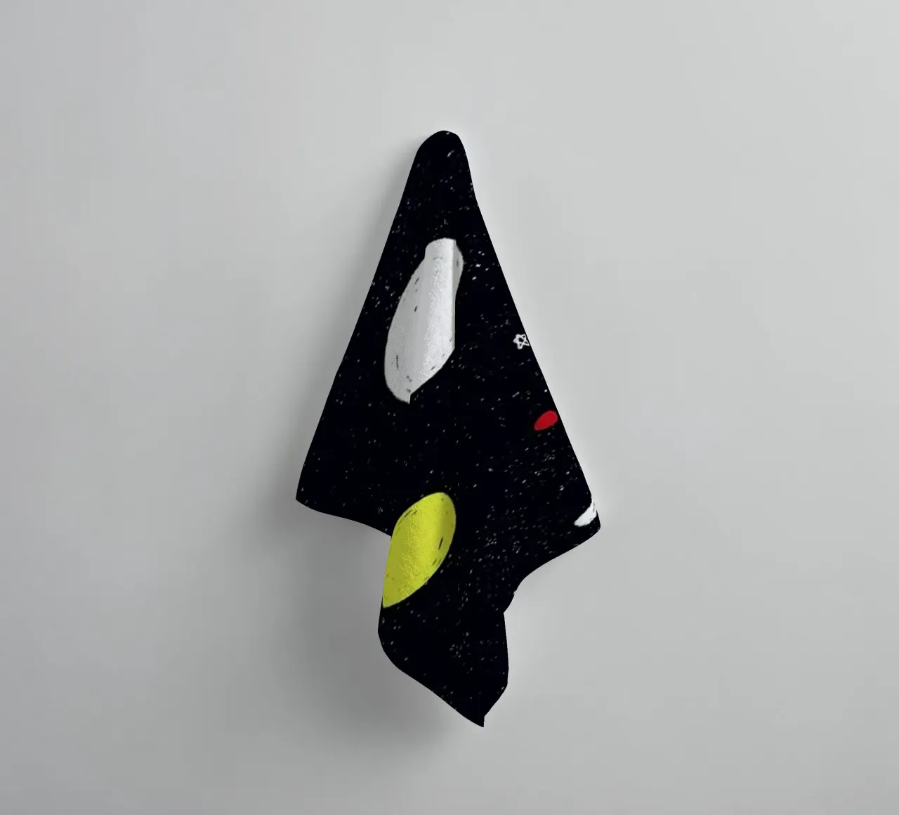 Planets Pattern towel by Alex Foster